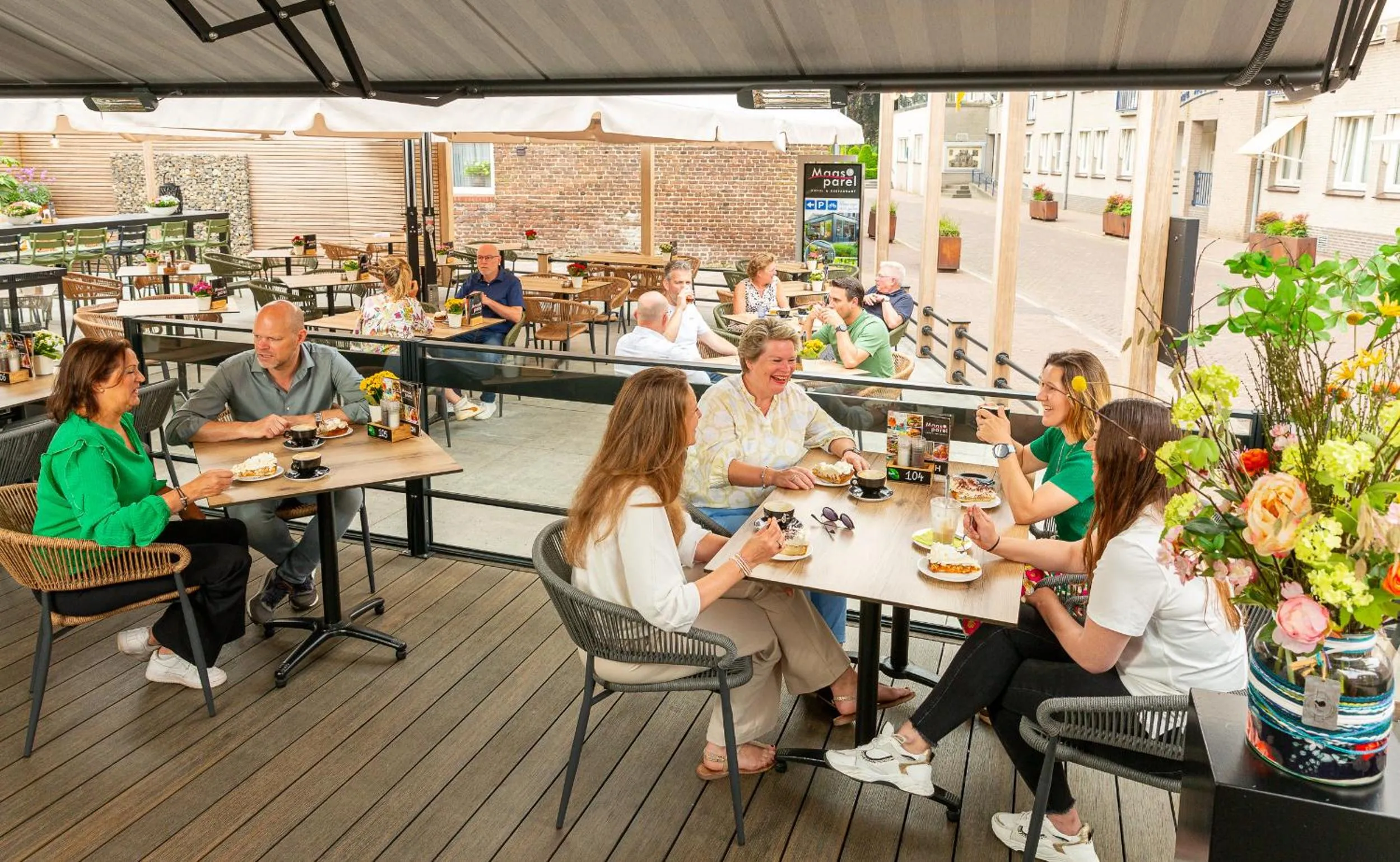 Balcony/Terrace in De Maasparel Nextdoor Maassuites