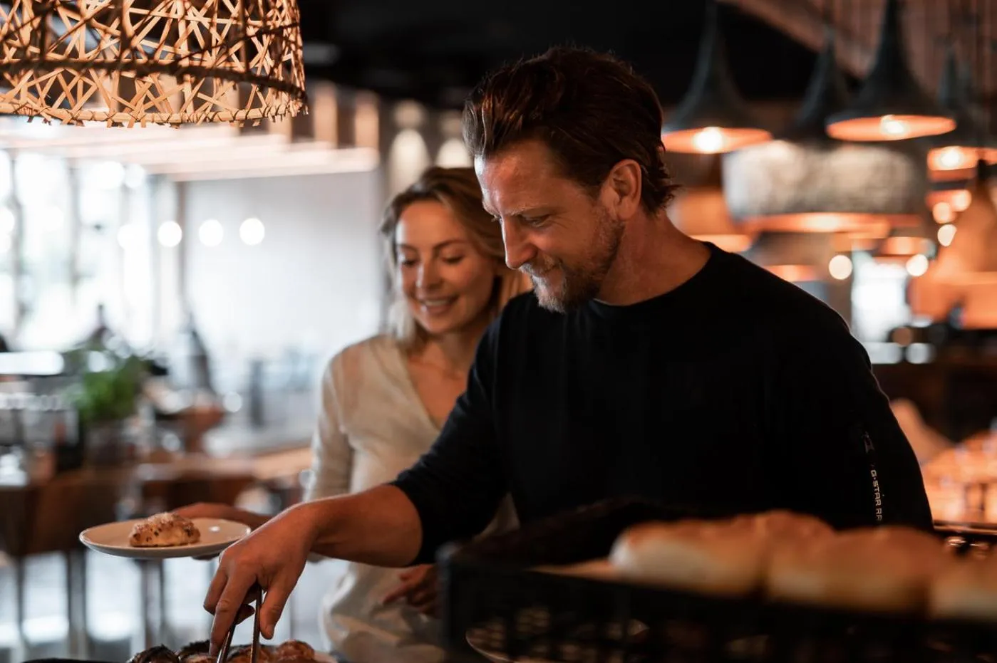 group of guests in Berghotel Biberkopf