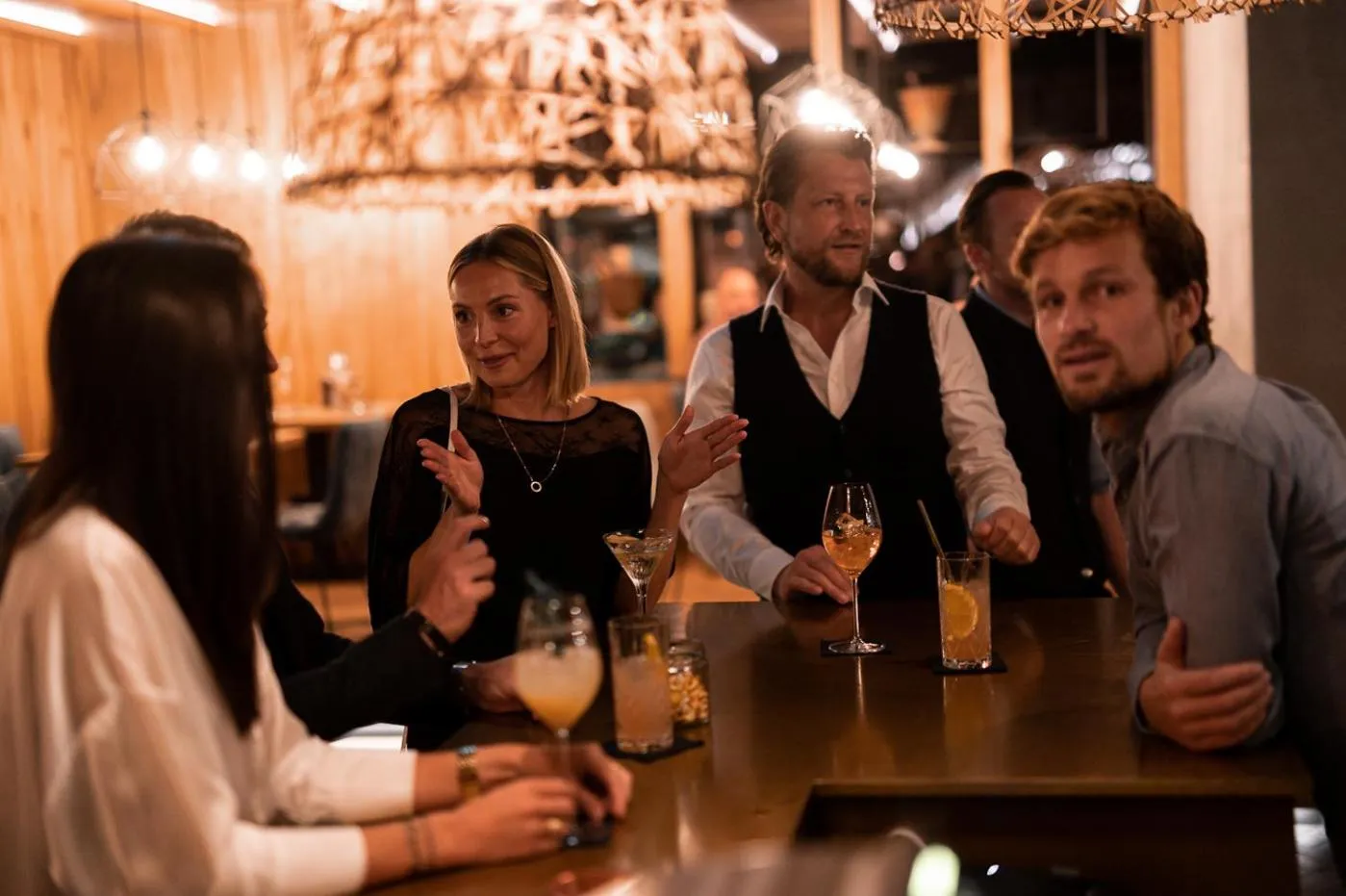 Lounge or bar in Berghotel Biberkopf