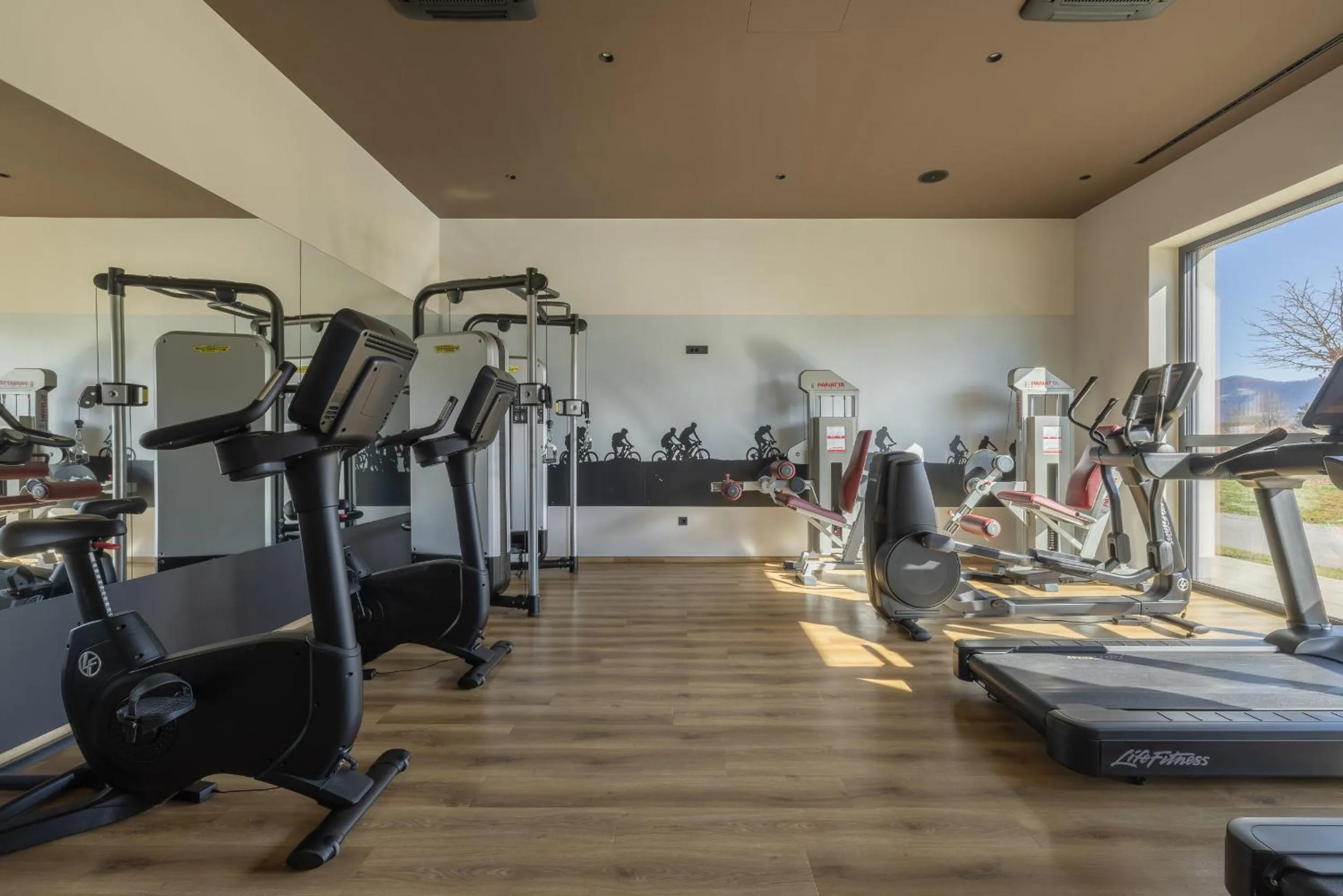 Fitness centre/facilities in Hotel Grof