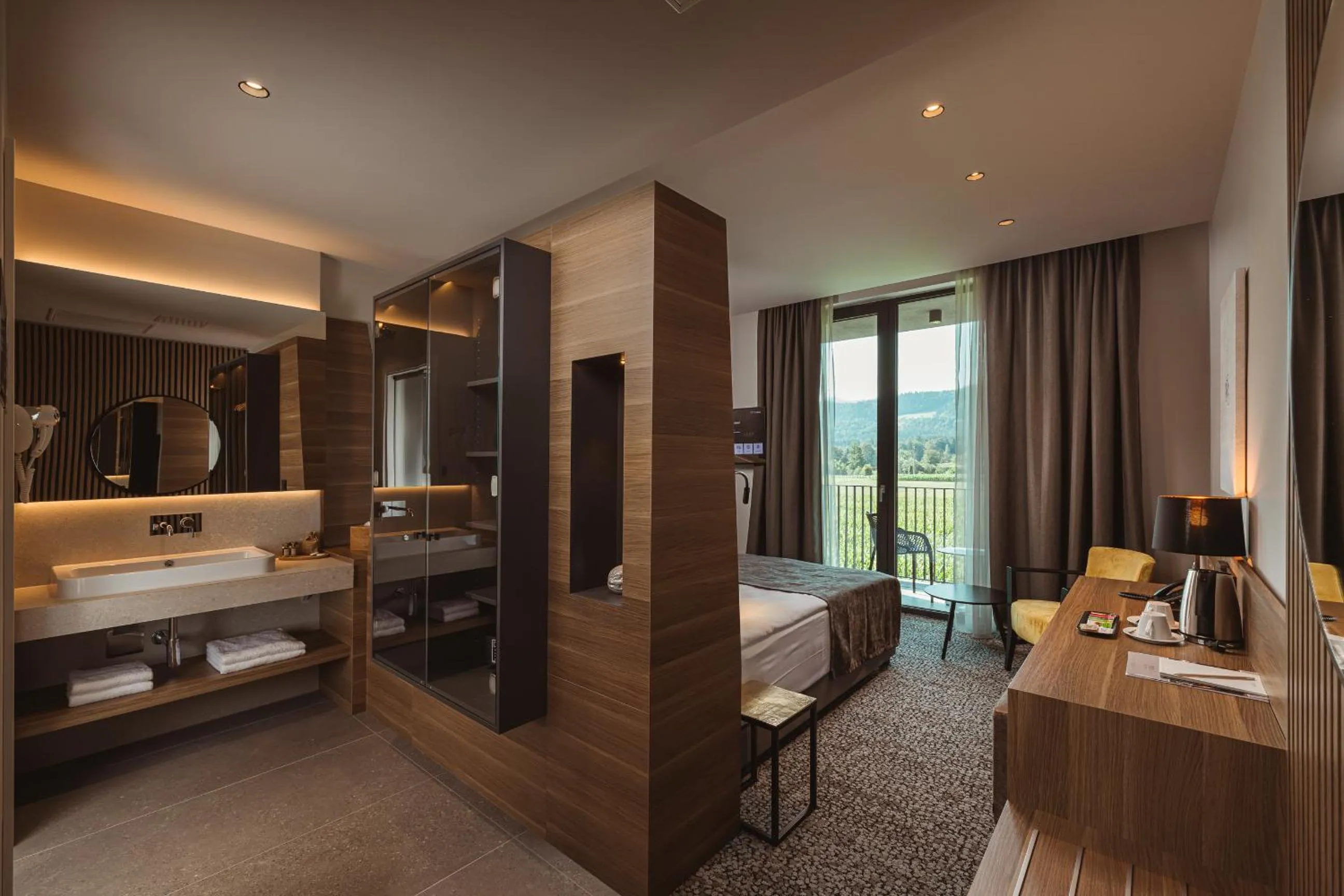 Photo of the whole room, Bed in Hotel Grof