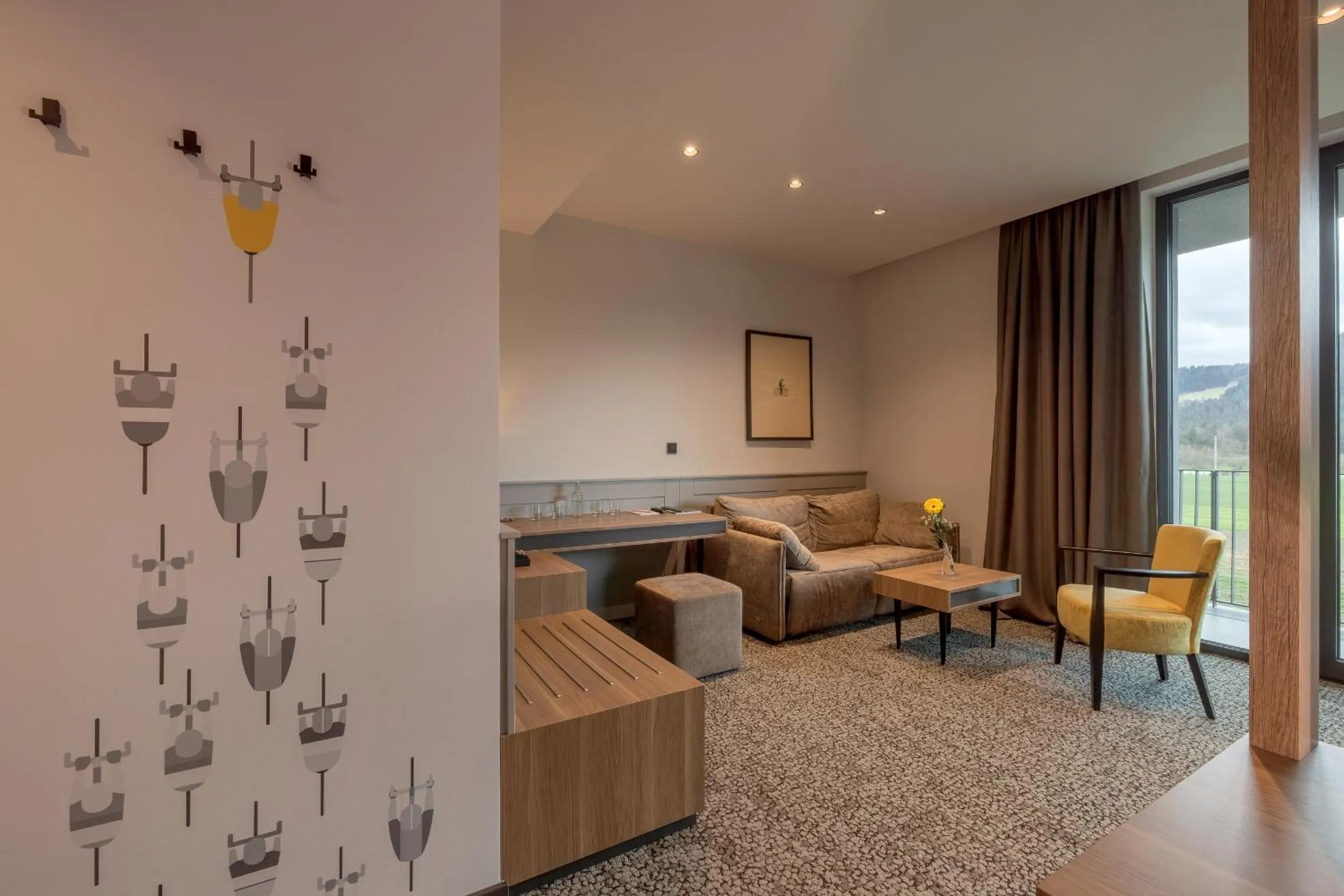 Property building in Hotel Grof