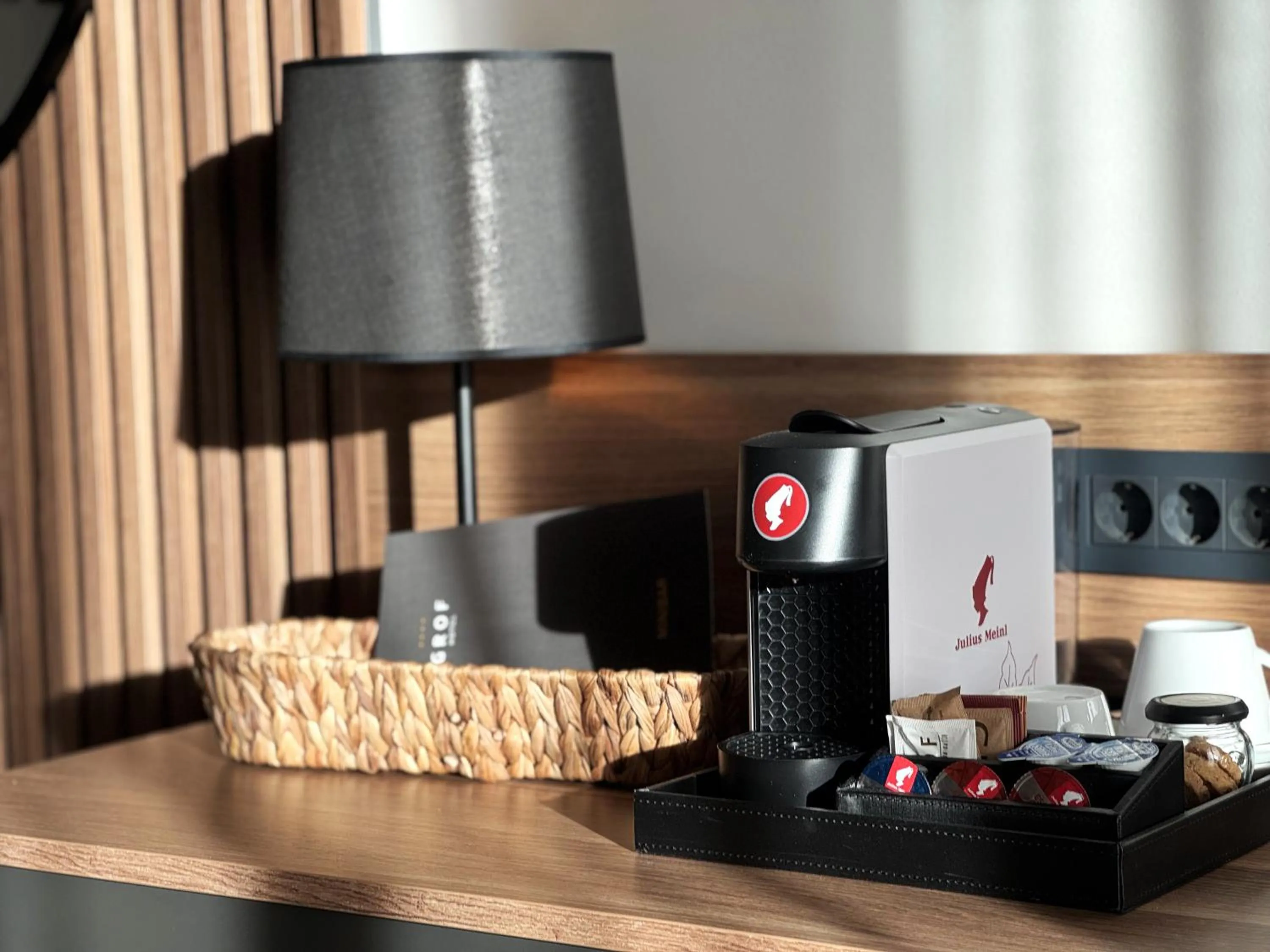 Coffee/tea facilities in Hotel Grof