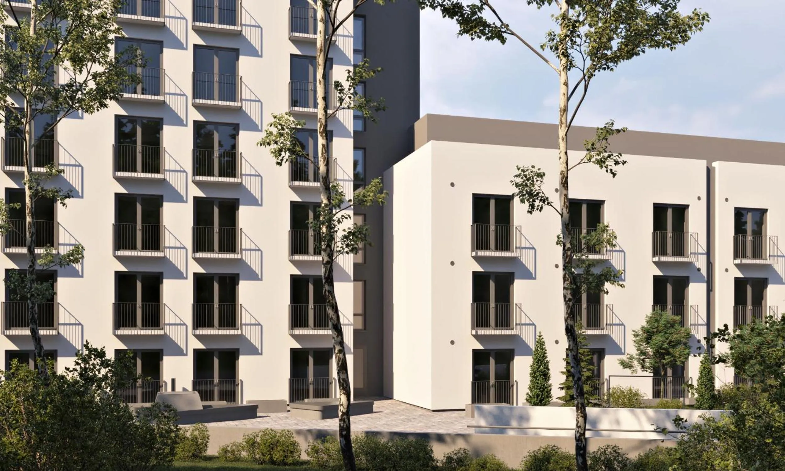 Property building in Forenom Aparthotel Tampere Kaleva