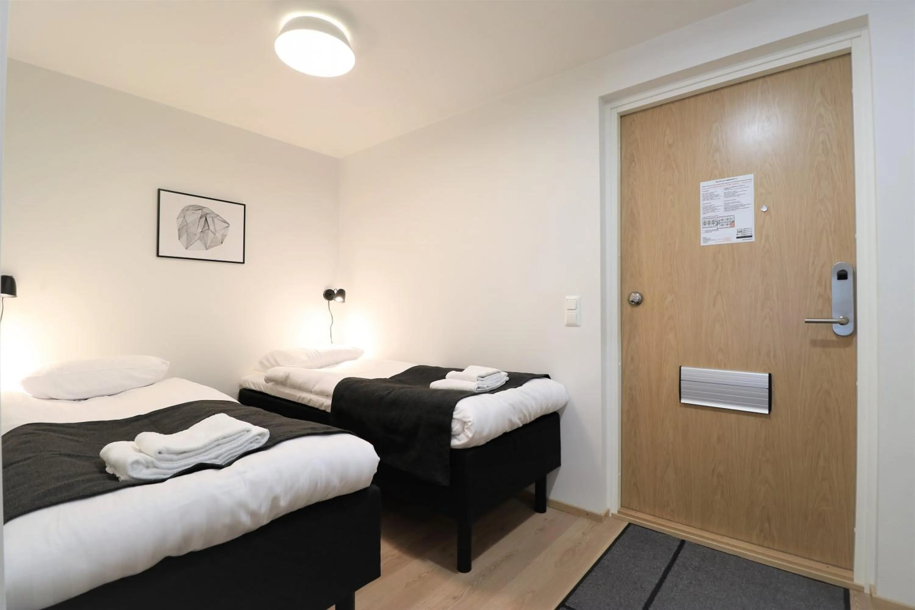 Bed in Forenom Aparthotel Tampere Kaleva