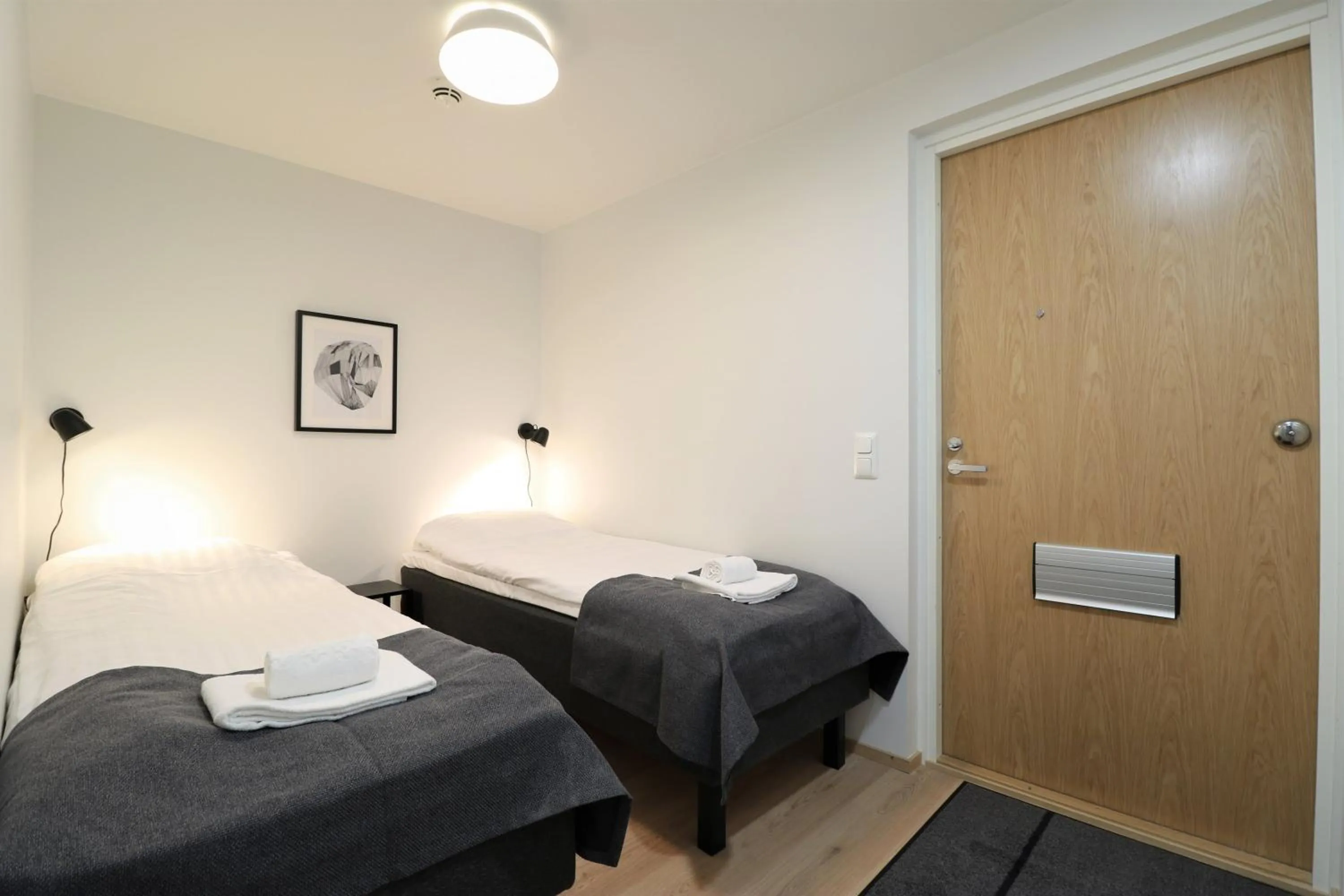 Bed in Forenom Aparthotel Tampere Kaleva