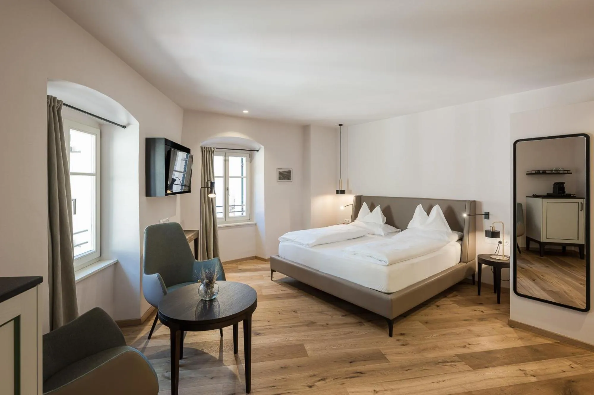 Photo of the whole room, Bed in Ansitz am Eck by Hotel Pernhof