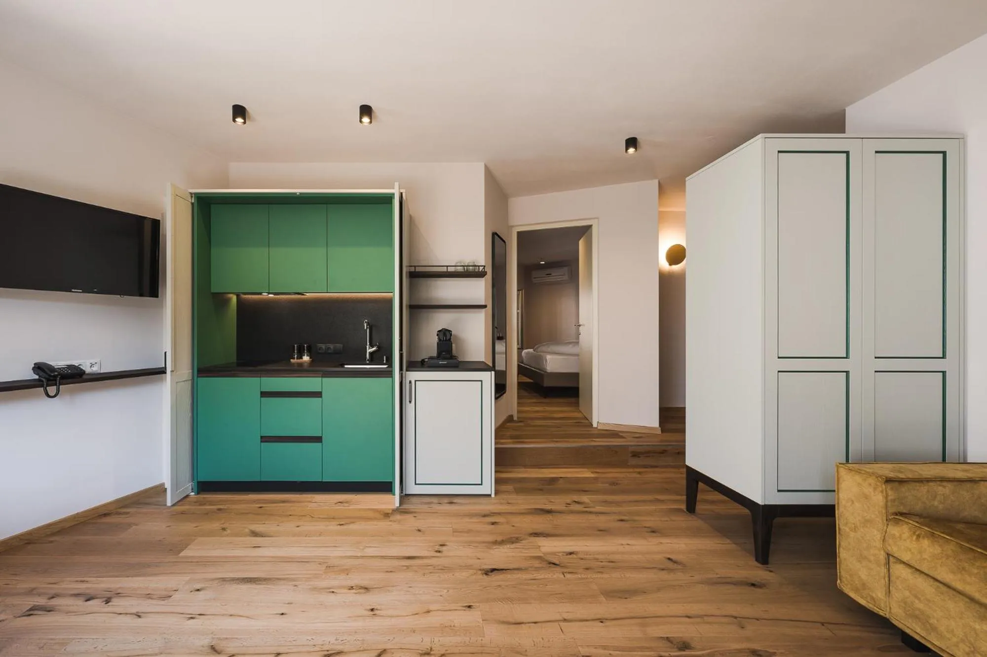 Kitchen or kitchenette in Ansitz am Eck by Hotel Pernhof