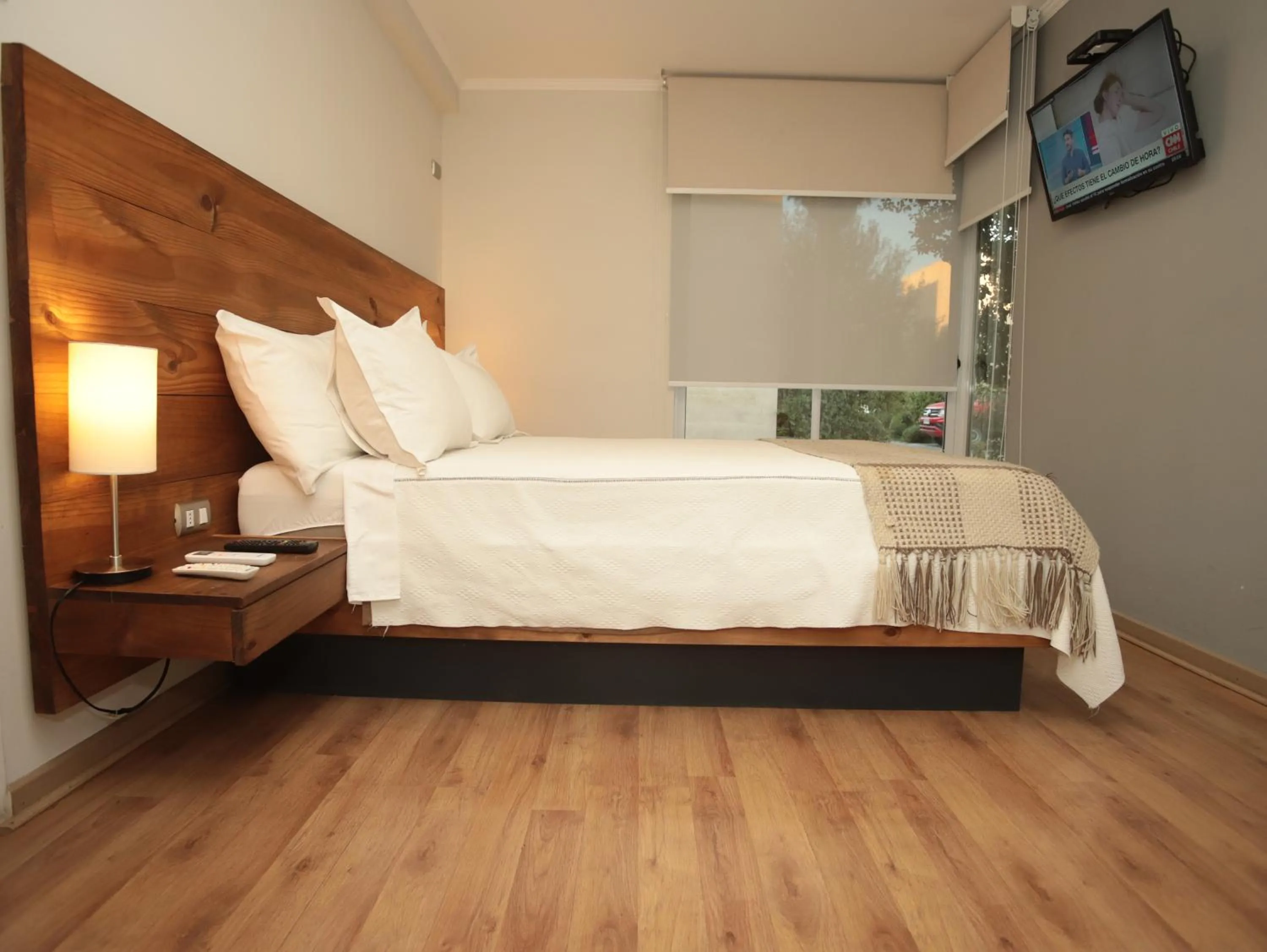 Bed in De Triana Hotel