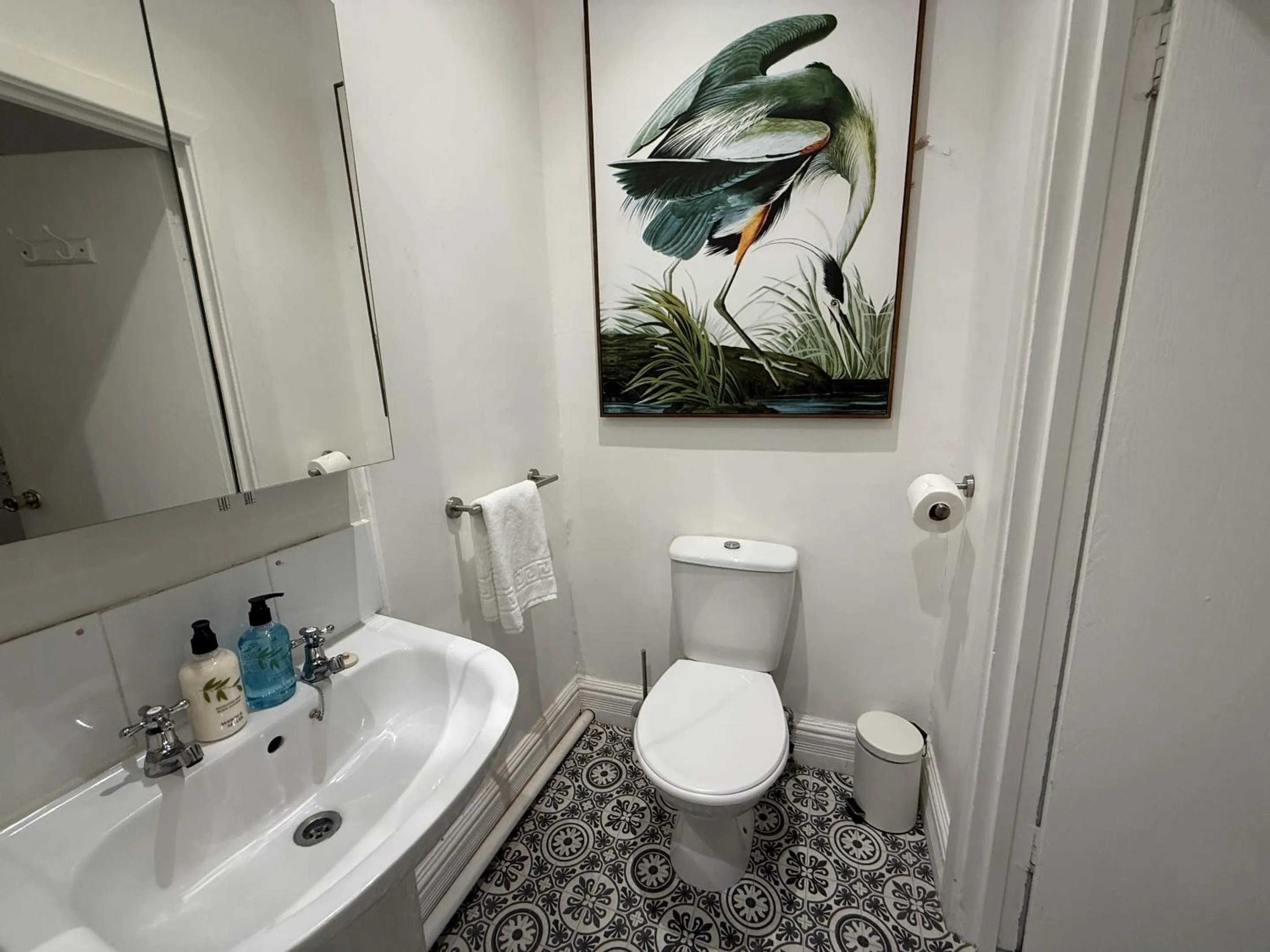 Bathroom in Central Hotel