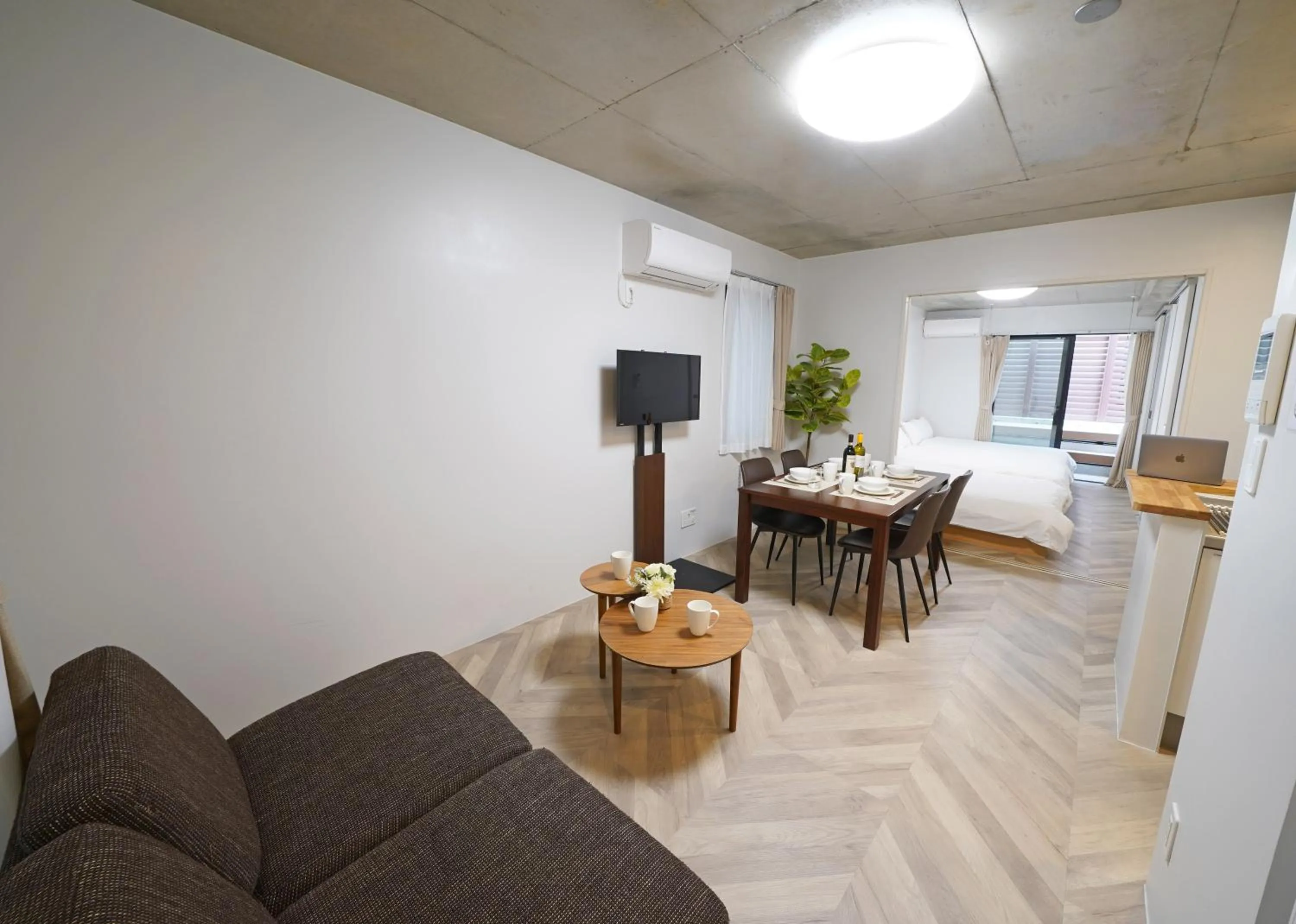 Living room in Laffitte Tokyo WEST