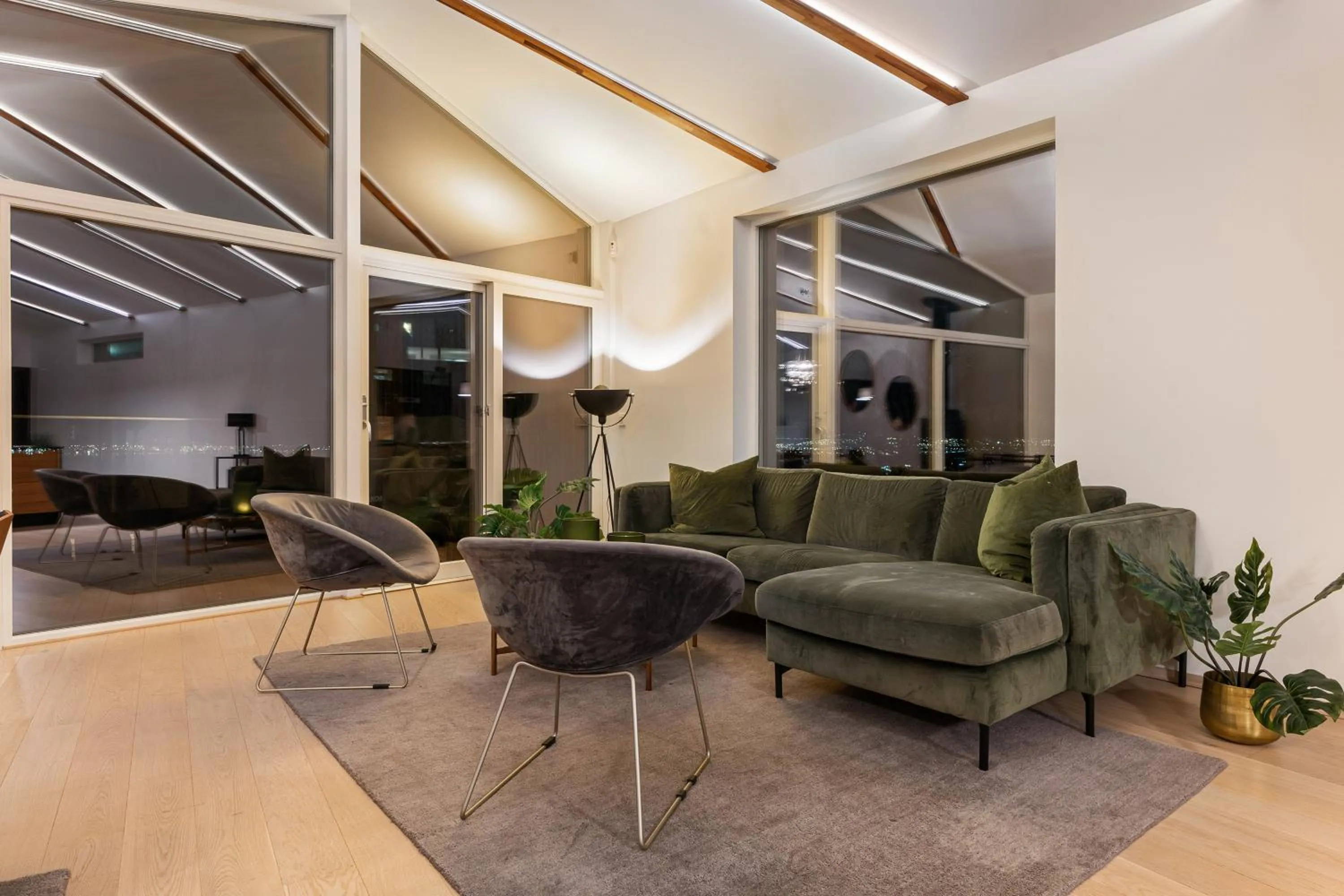 Living room in Enter Tromsø - Exclusive Apartments