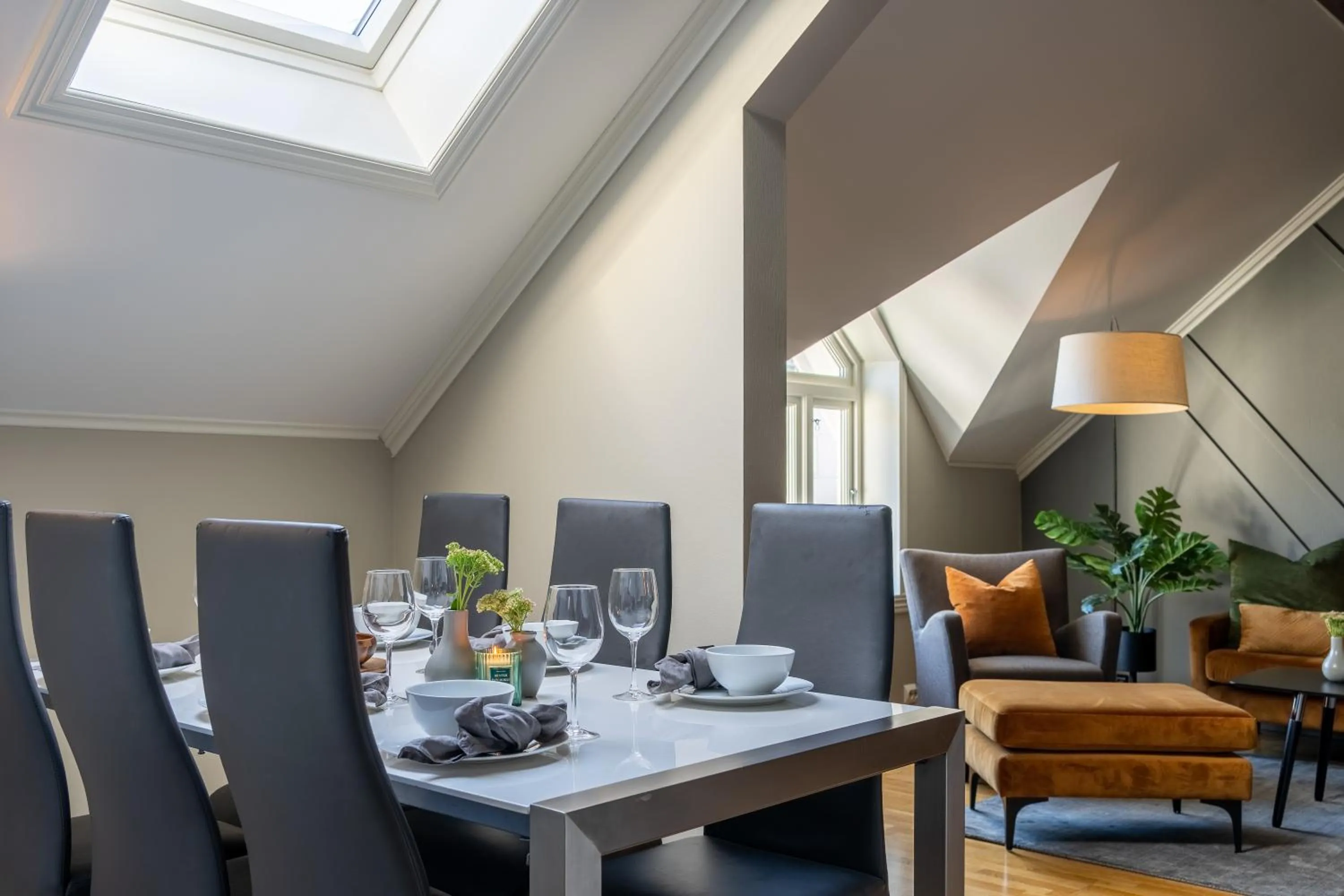 Living room in Enter Tromsø - Exclusive Apartments