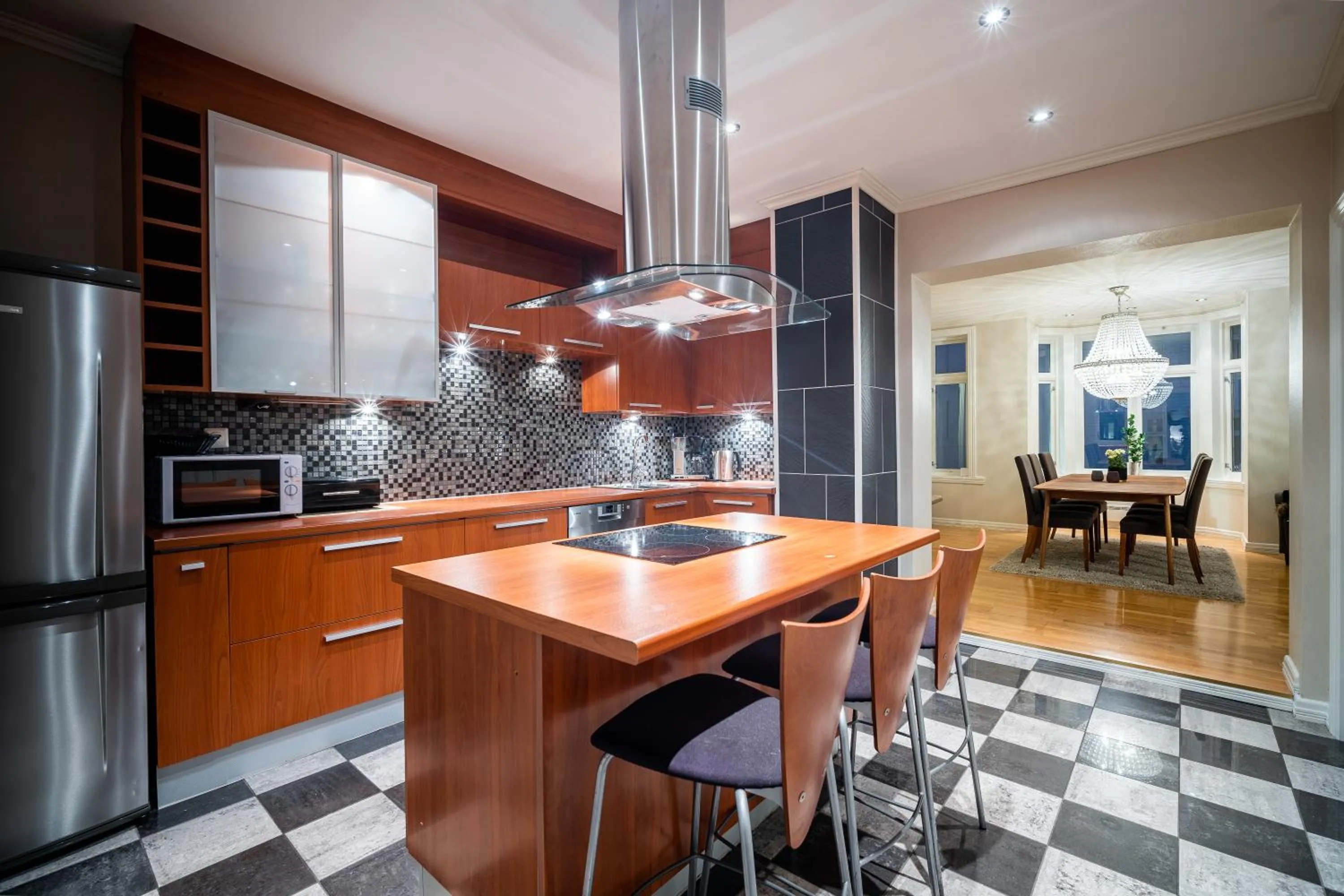Kitchen or kitchenette in Enter Tromsø - Exclusive Apartments
