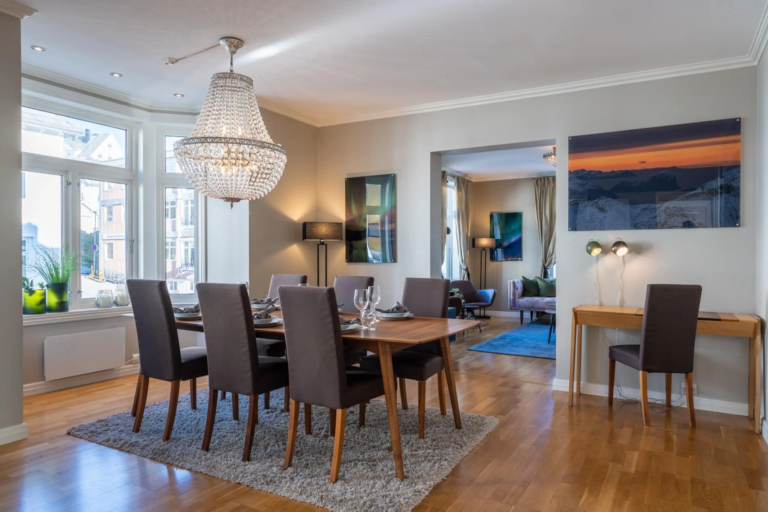 Living room in Enter Tromsø - Exclusive Apartments