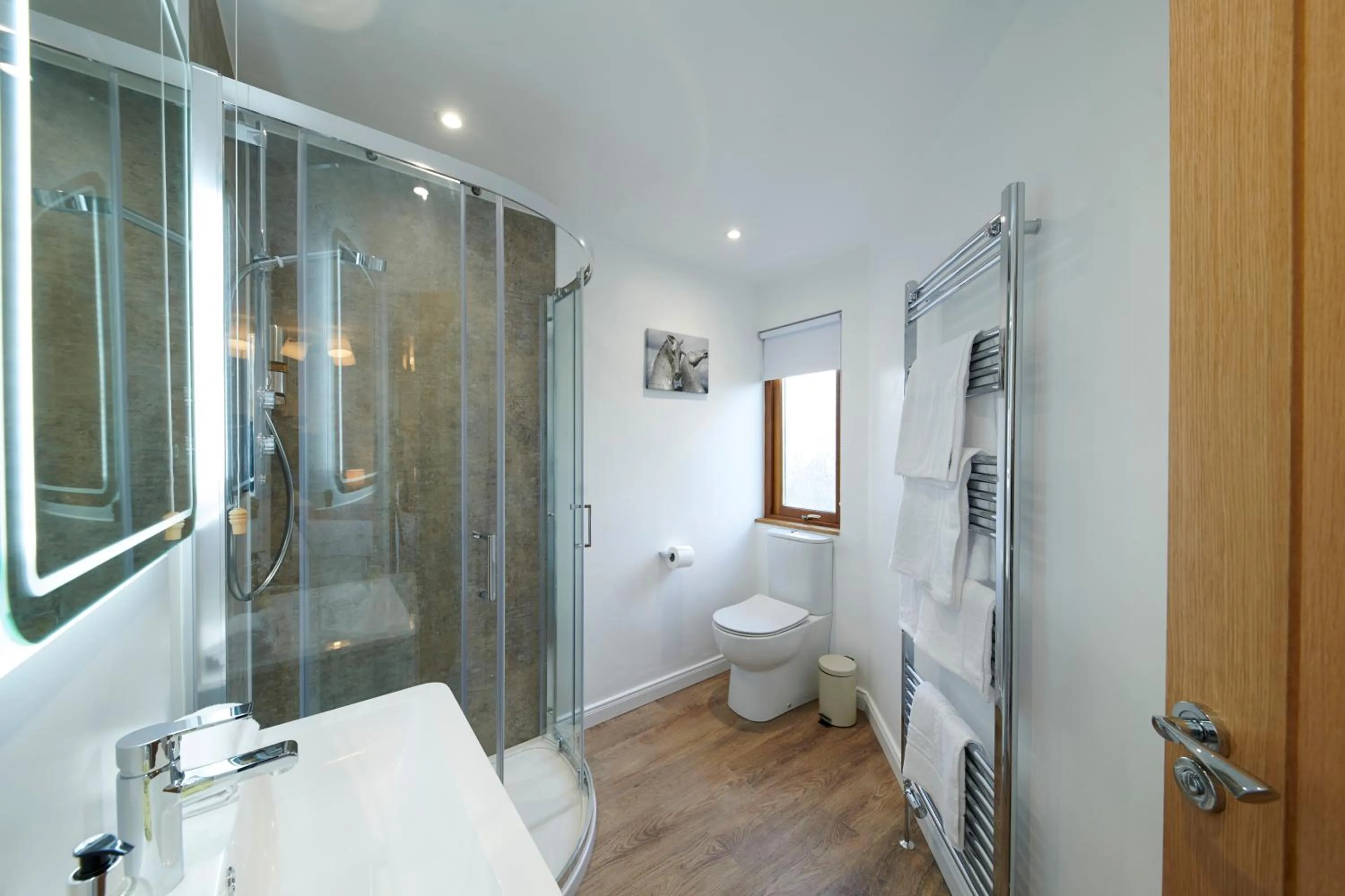 Bathroom in Woodlands Bed & Breakfast