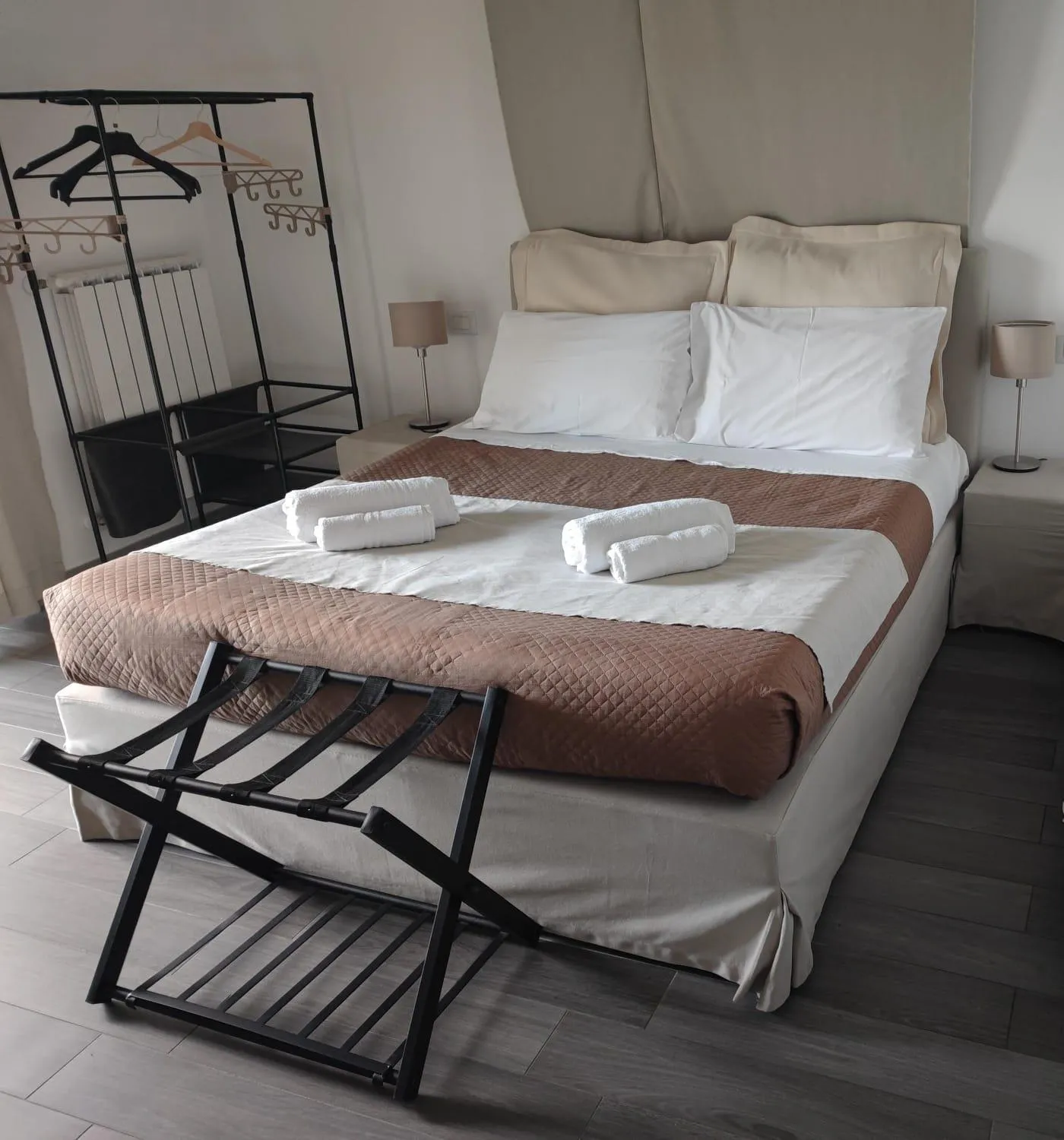 Bed in AIRPORT BARi DELUXE