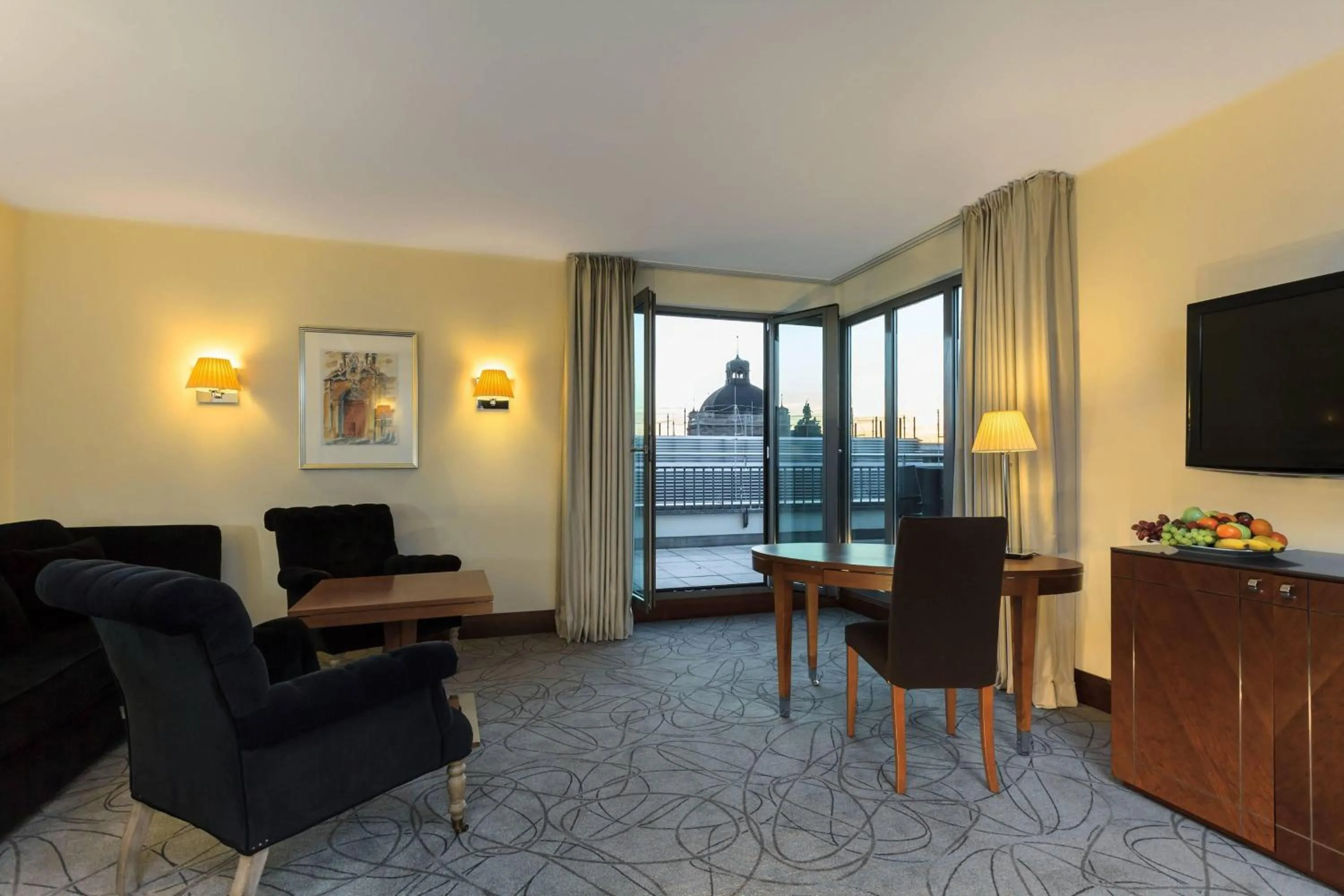Living room in Sheraton Carlton Nuernberg