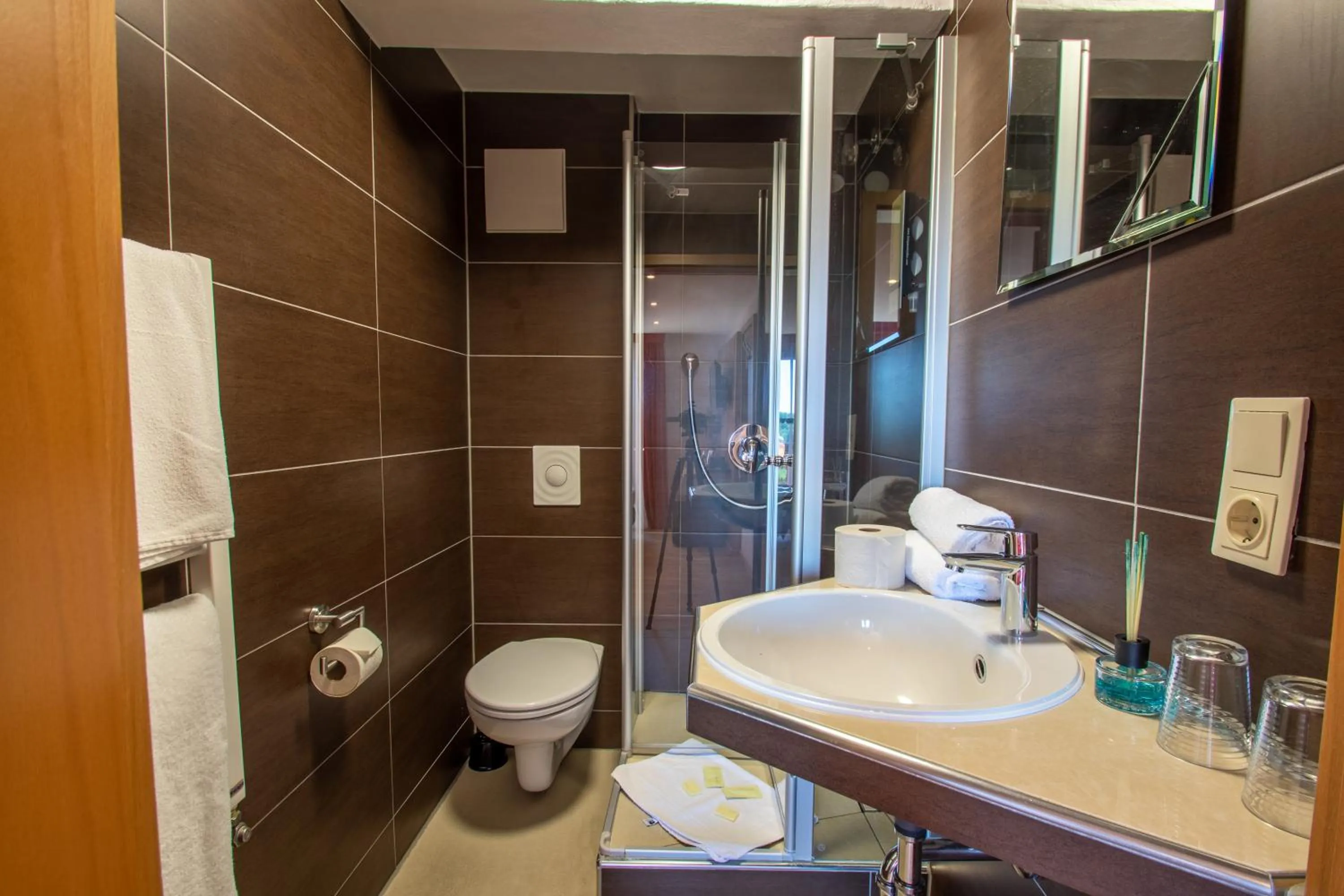 Bathroom in Hotel Am Siebersturm