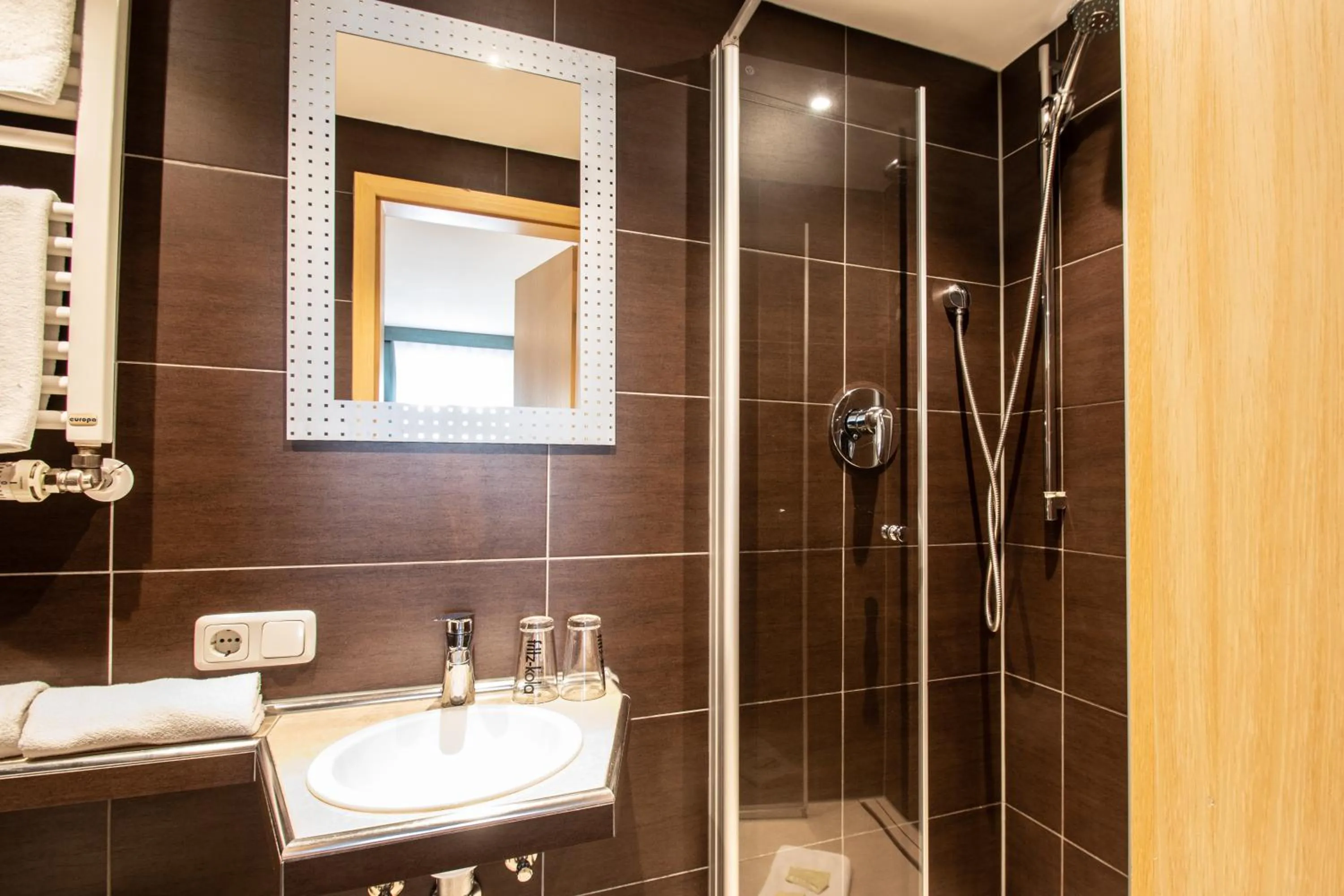 Bathroom in Hotel Am Siebersturm