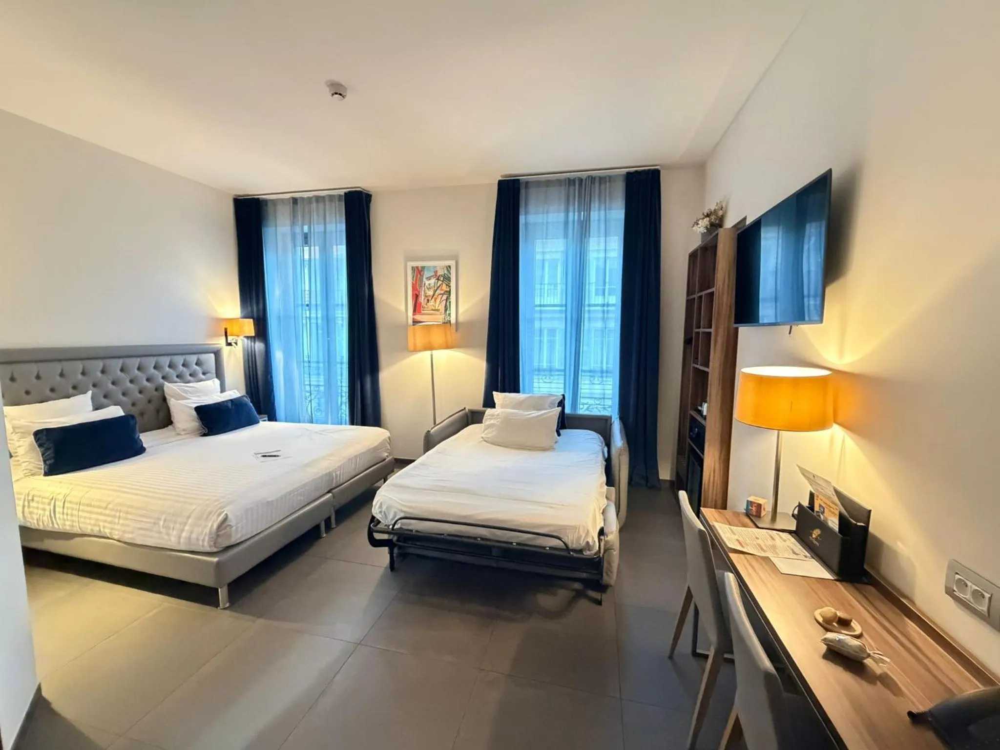 Family, Bed in Hôtel Nice Azur Riviera