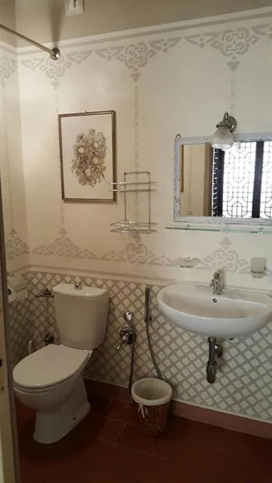 Bathroom in Agriturismo La Carreccia