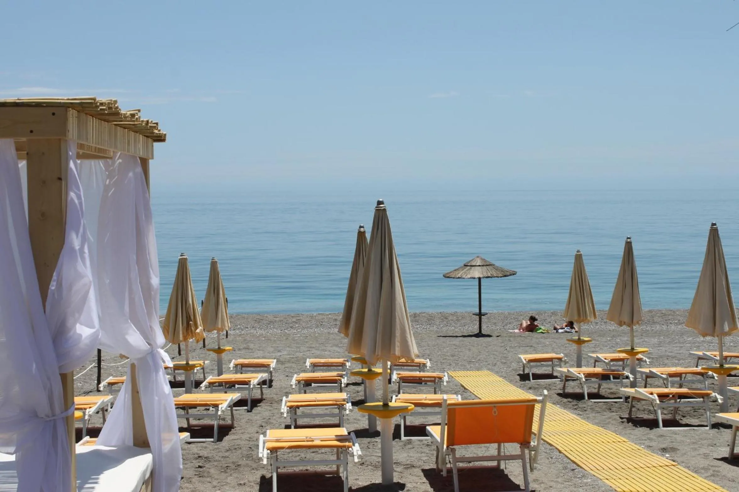 Beach in Florence Trevelyan Villa