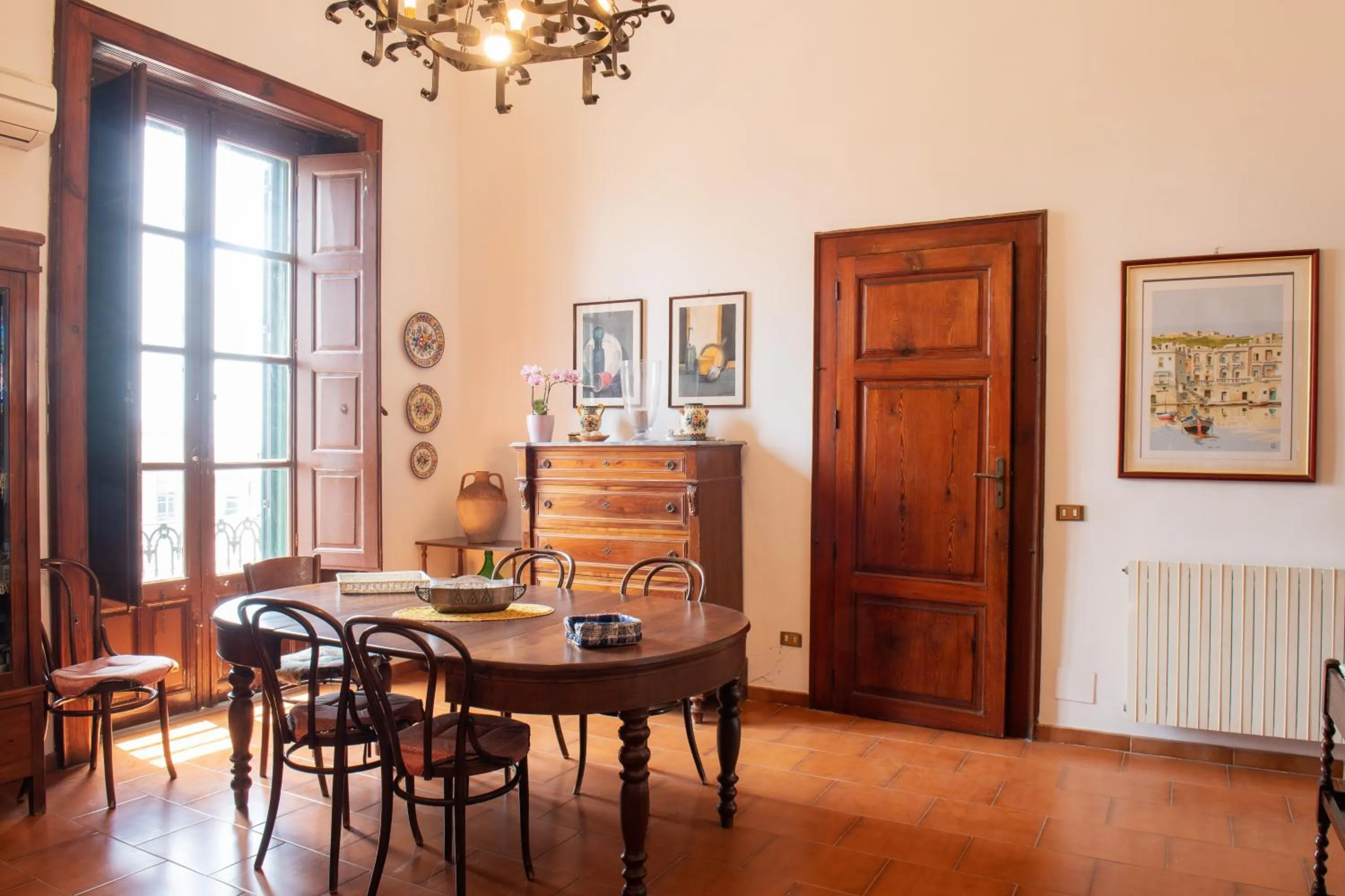 Dining area in Florence Trevelyan Villa