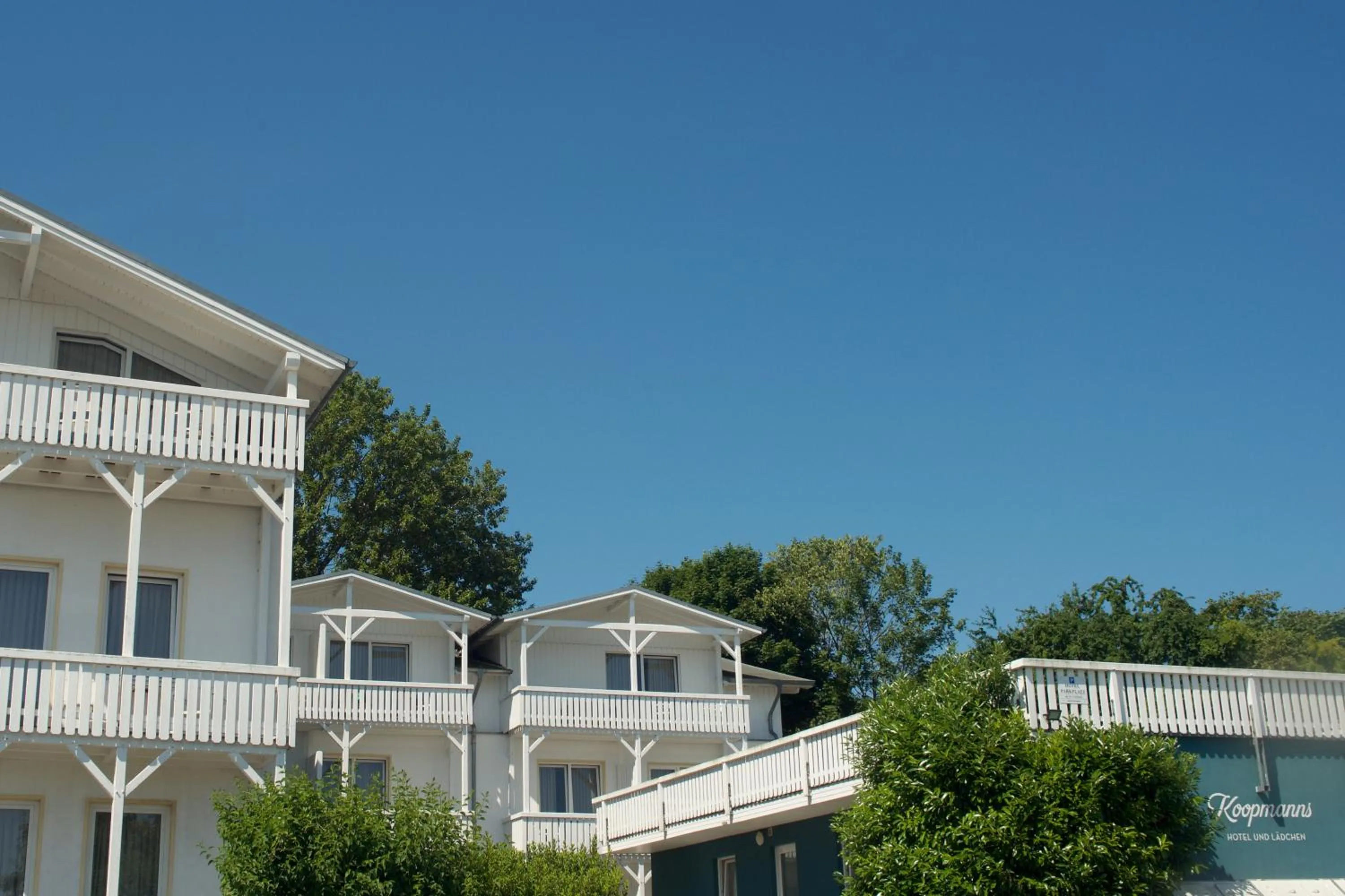 Balcony/Terrace in Koopmanns Hotel und Lädchen