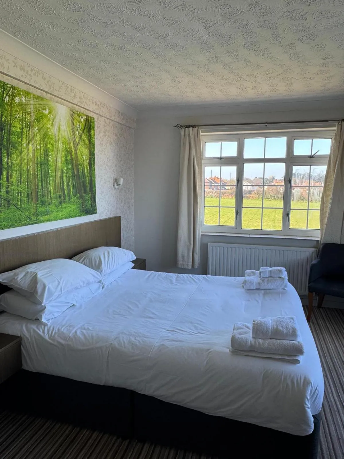 Bed in The Dormy House Hotel