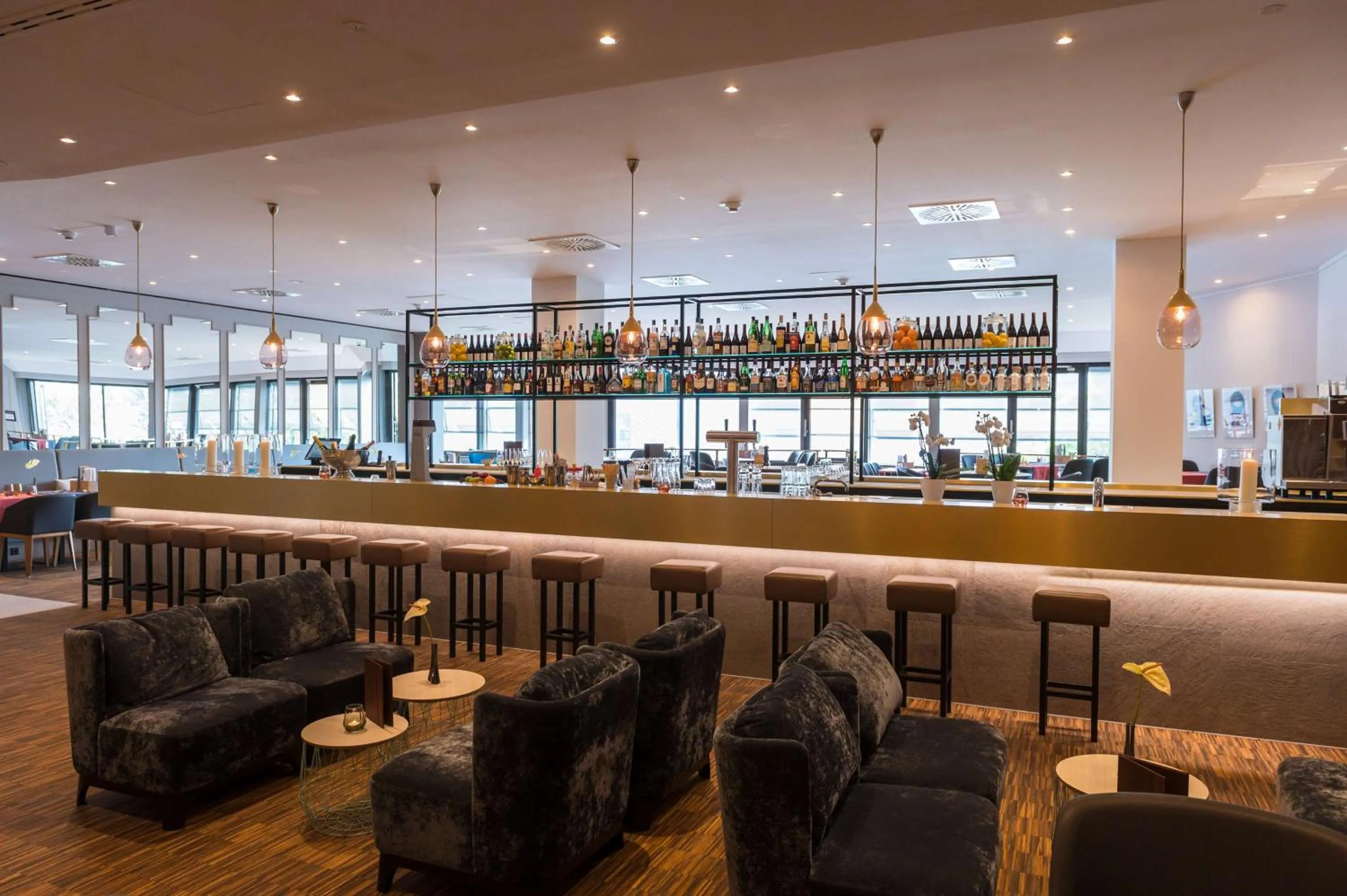 Lounge or bar in Flemings Hotel Wuppertal-Central