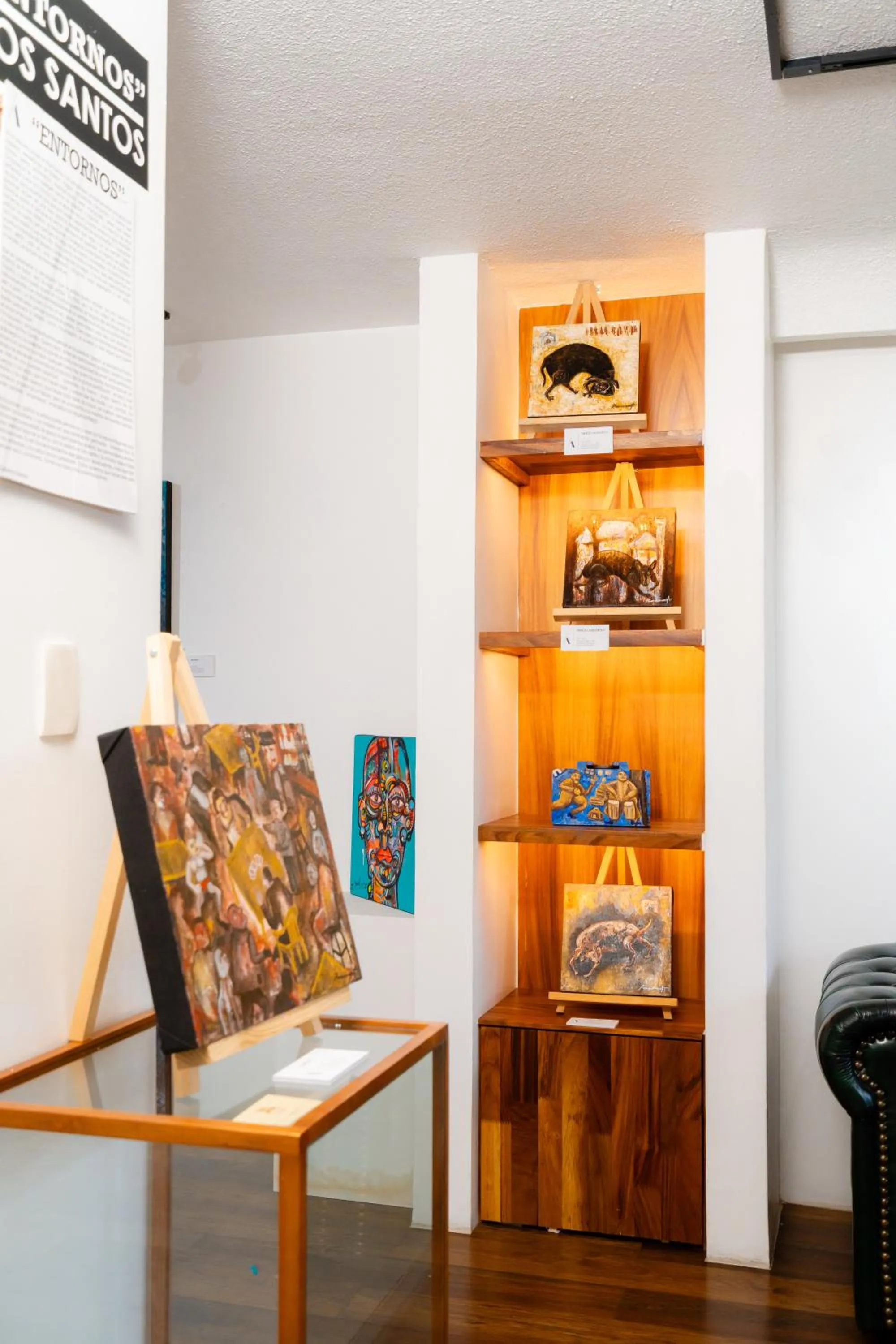 Living room in Hotel Casa de Arte Oaxaca