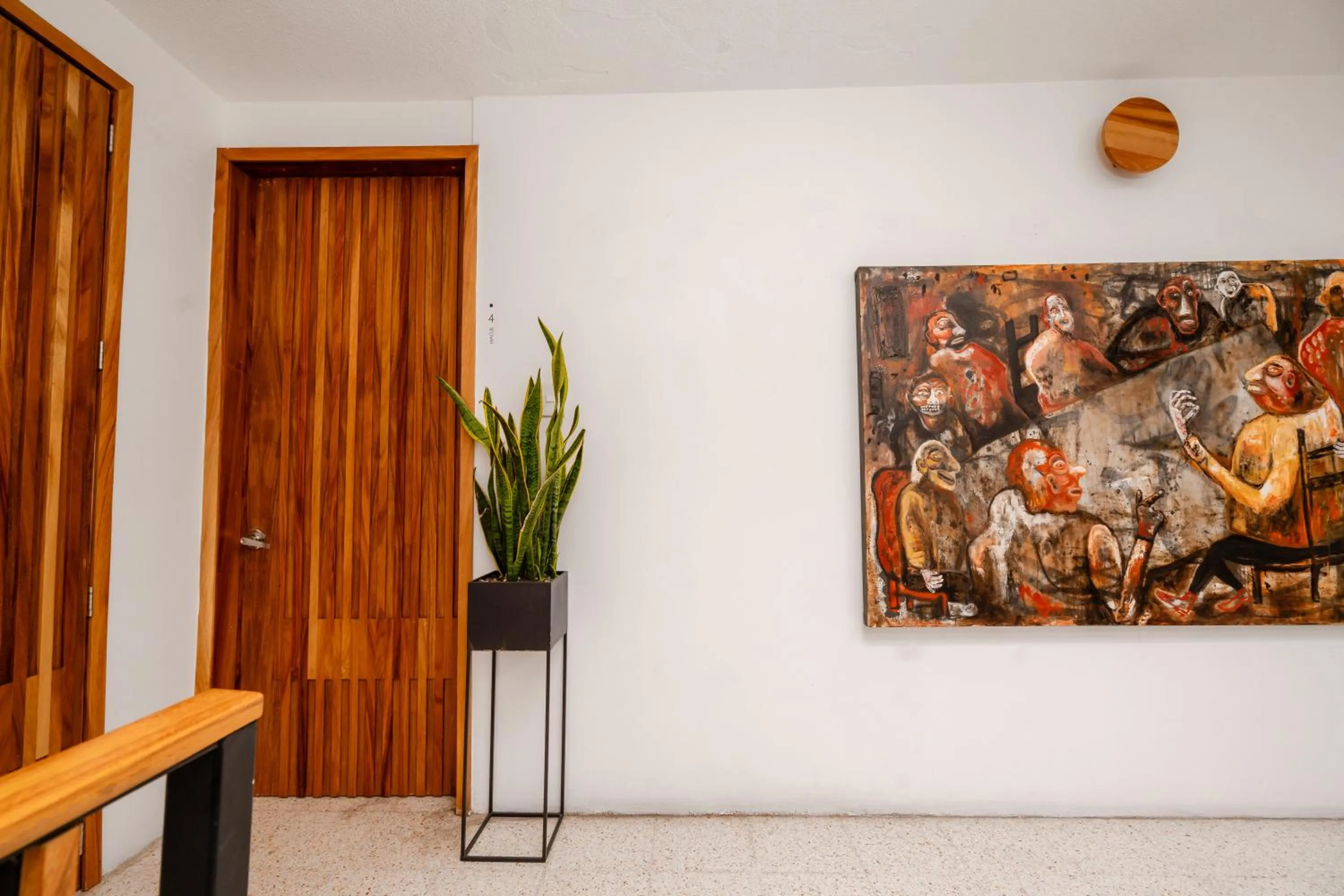 Decorative detail in Hotel Casa de Arte Oaxaca