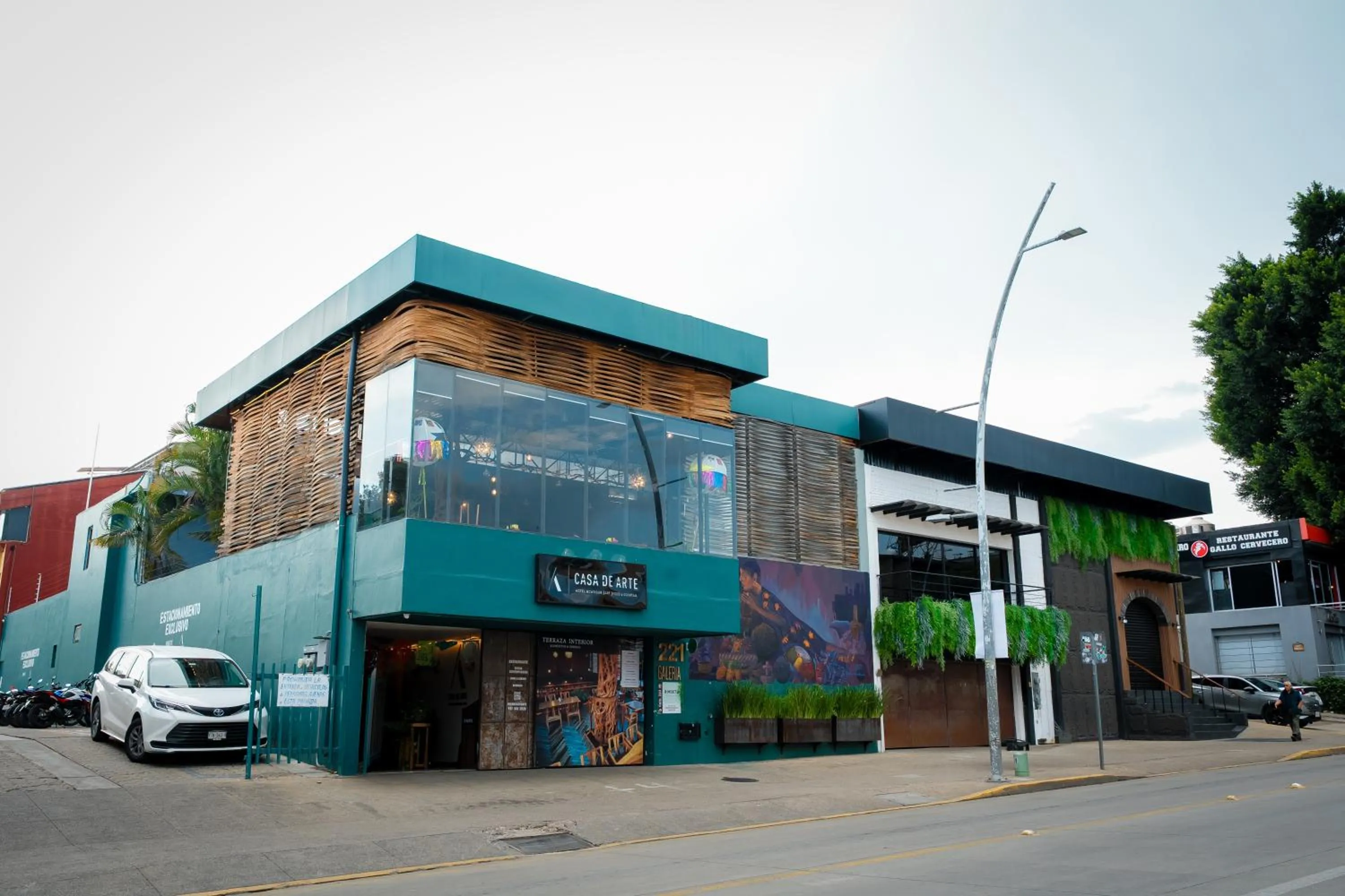 Property building in Hotel Casa de Arte Oaxaca