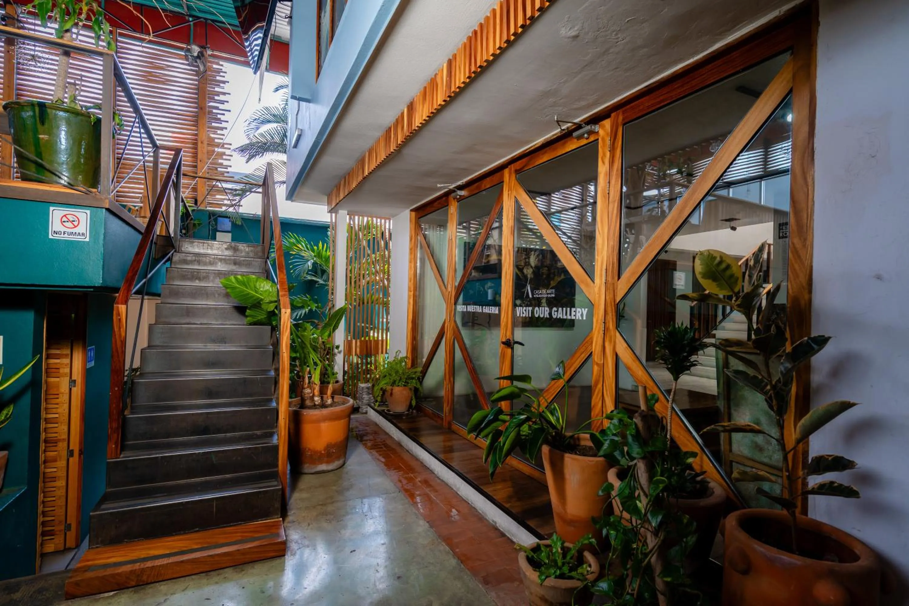 Restaurant/places to eat in Hotel Casa de Arte Oaxaca