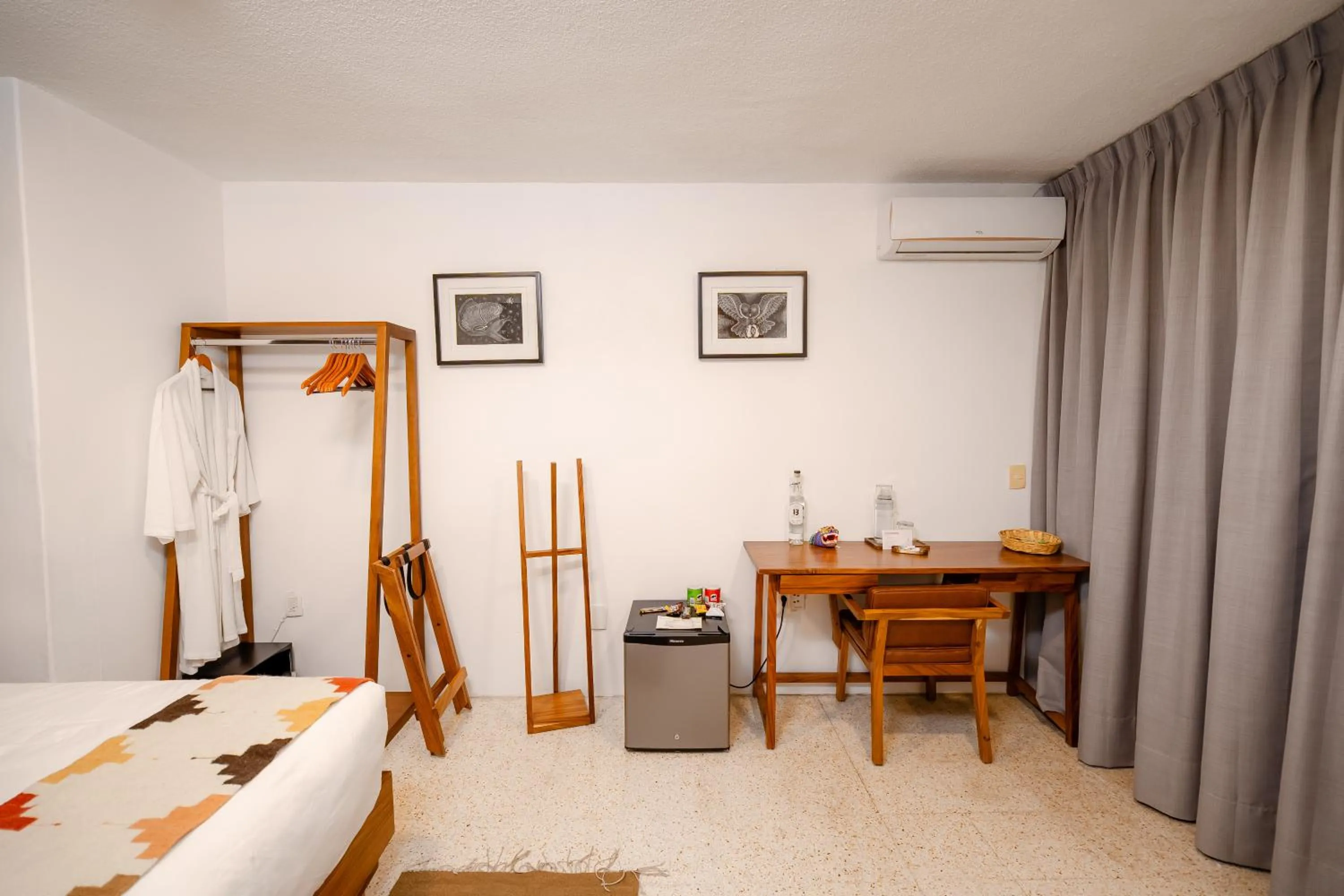 Bedroom, Bed in Hotel Casa de Arte Oaxaca