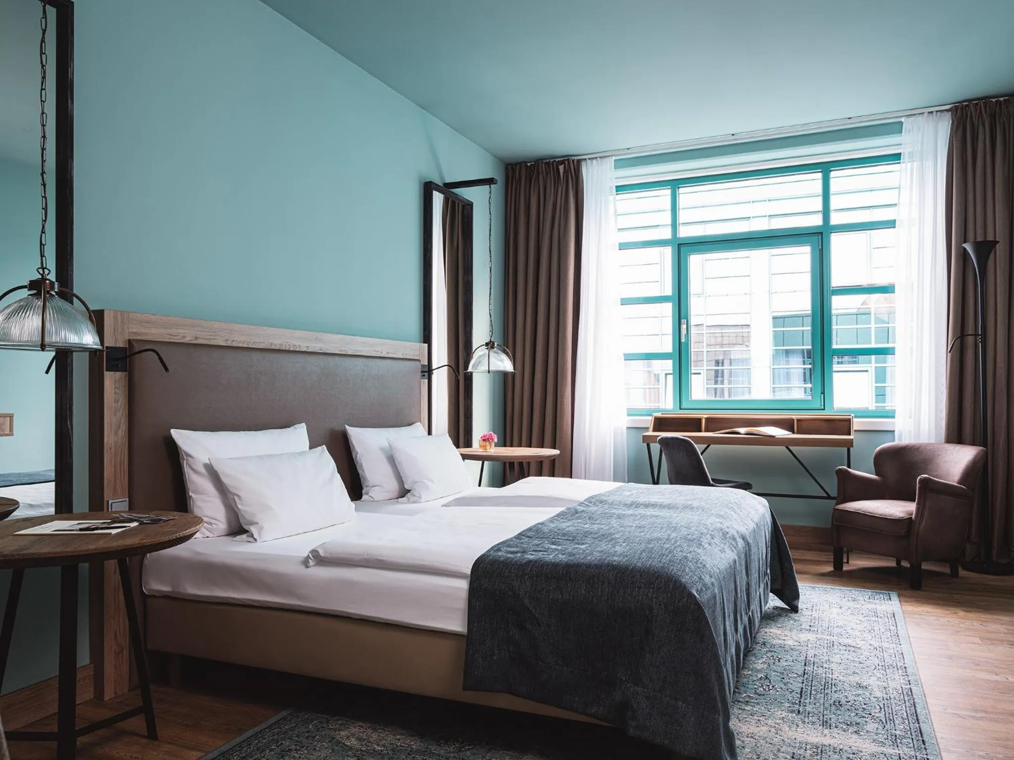 Bed in AMERON Hotel Abion Spreebogen Berlin