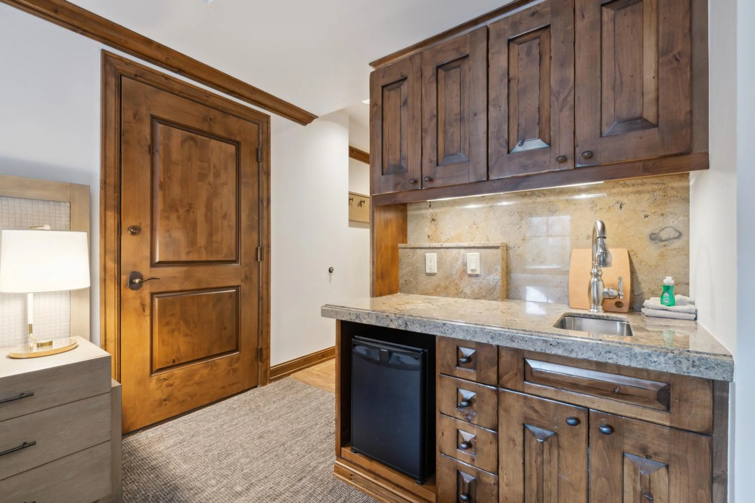 minibar in The Aspen Mountain Residences