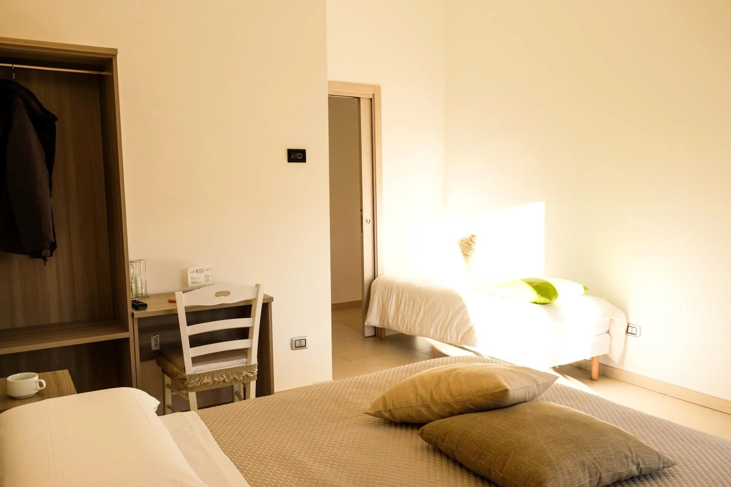 Bed in L&B bed and breakfast