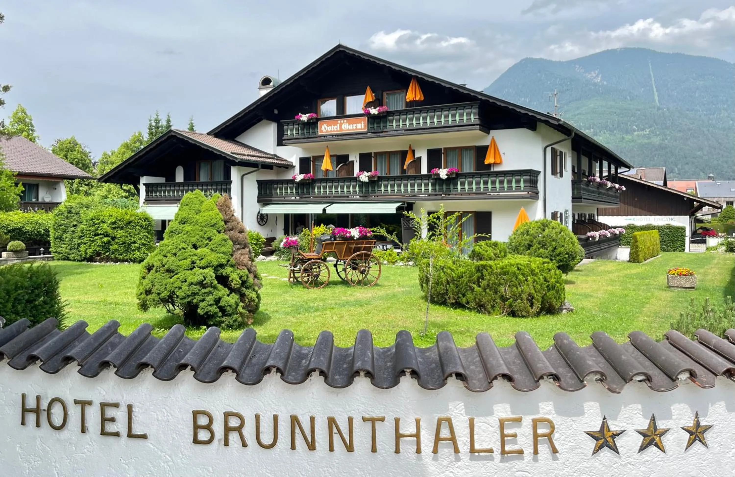 Property building in Hotel Garni Brunnthaler
