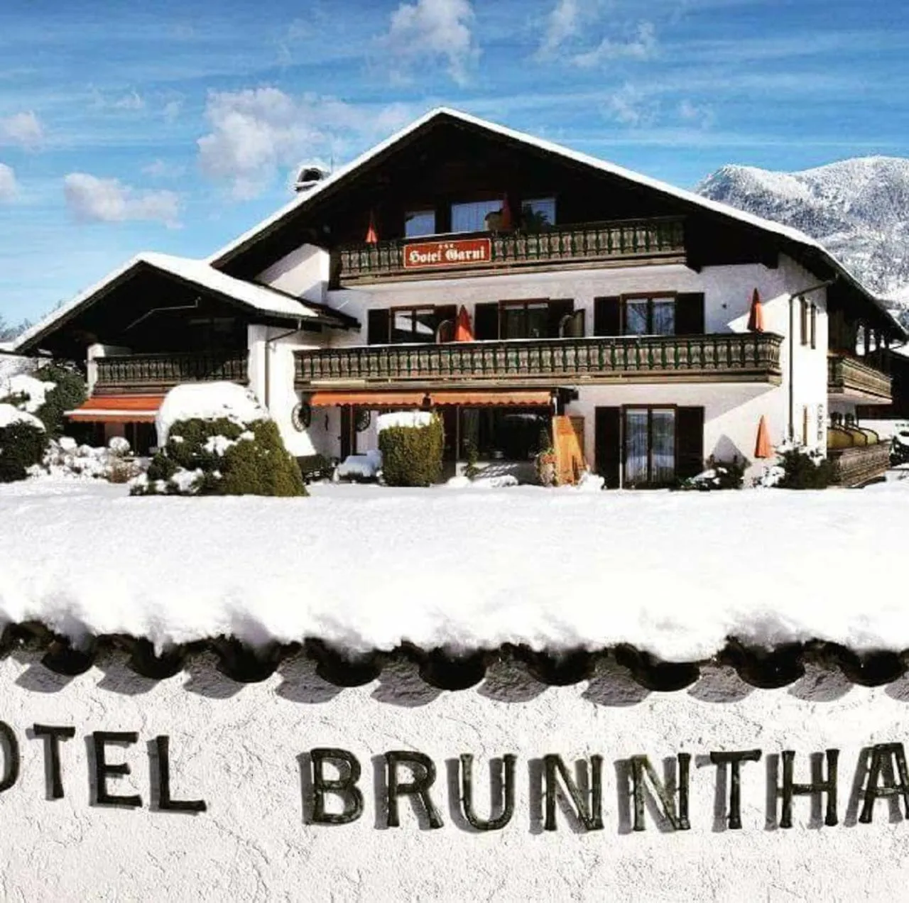 Property building in Hotel Garni Brunnthaler