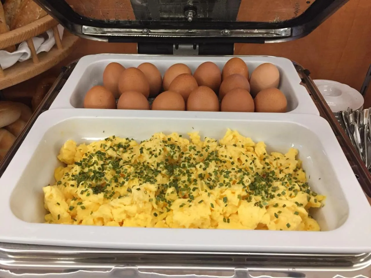 Continental breakfast in Hotel Garni Brunnthaler
