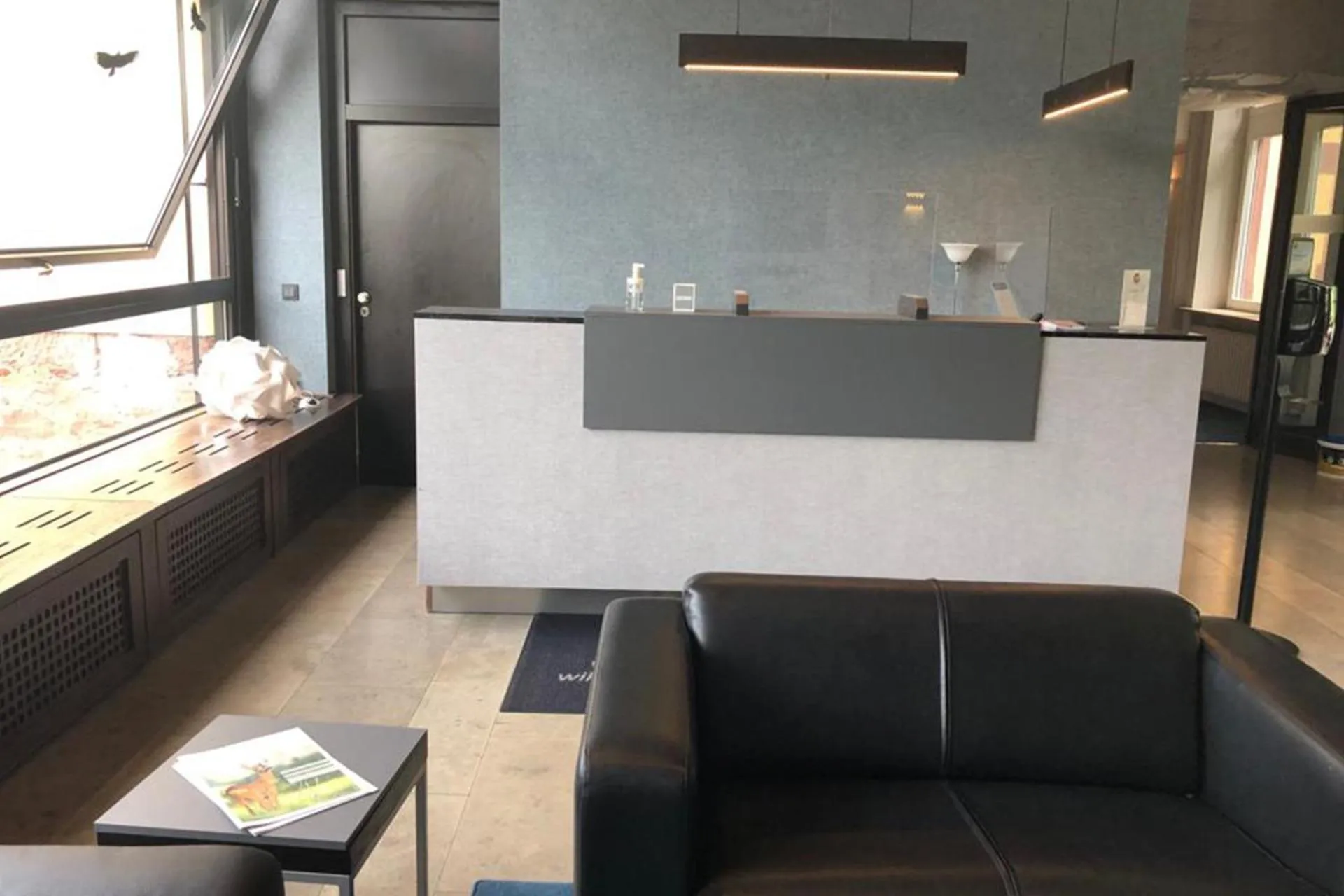 Lobby or reception in Hotel Franziskushöhe Lohr