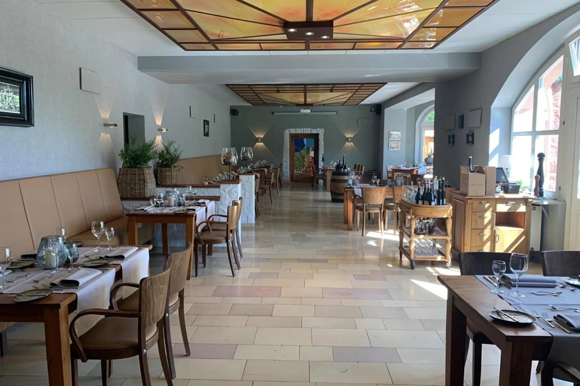 Restaurant/places to eat in Hotel Franziskushöhe Lohr