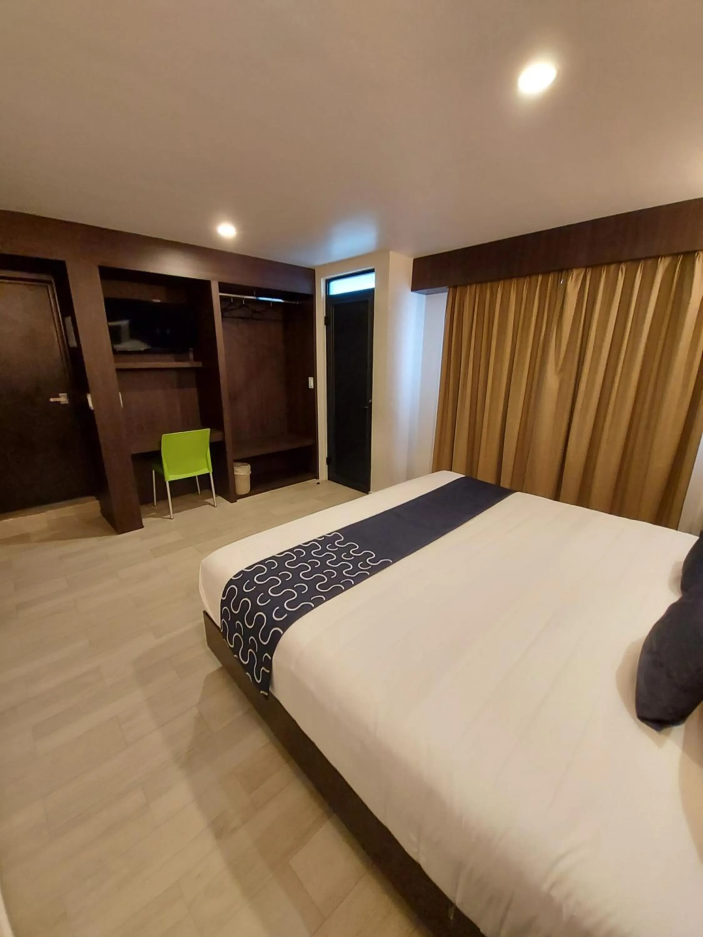 Bed in Hotel La Estancia Zacatlan