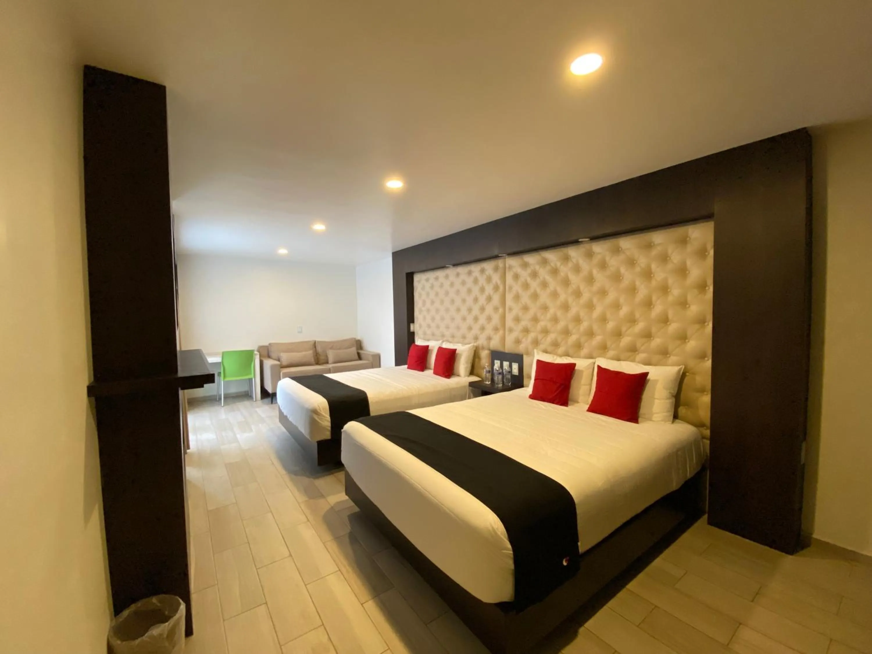 Bed in Hotel La Estancia Zacatlan