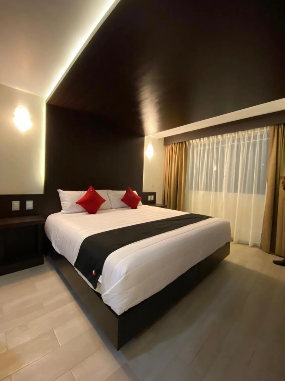 Bed in Hotel La Estancia Zacatlan