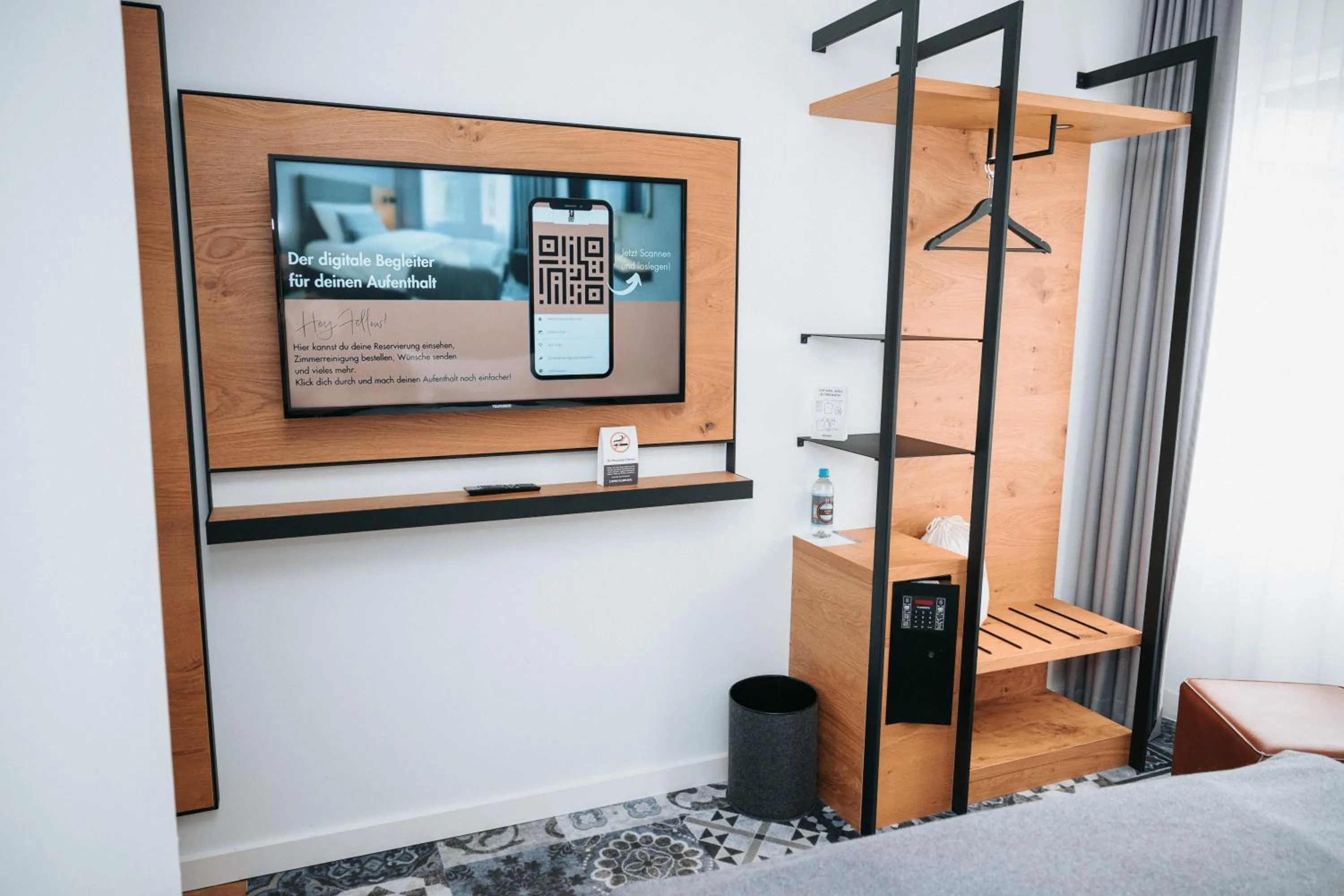 Photo of the whole room, Bed in Coffee Fellows Hotel Trier
