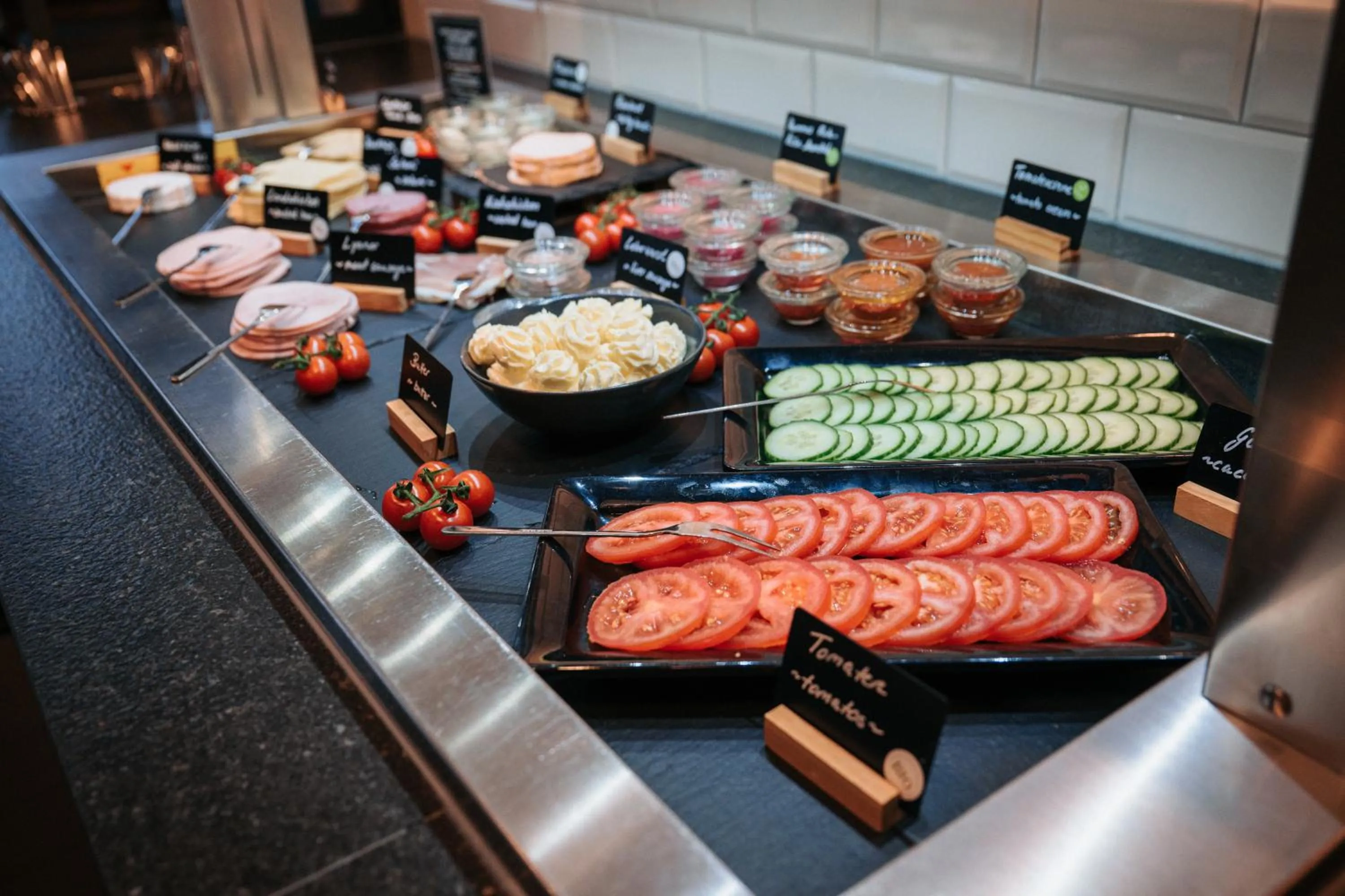 Buffet breakfast in Coffee Fellows Hotel Trier