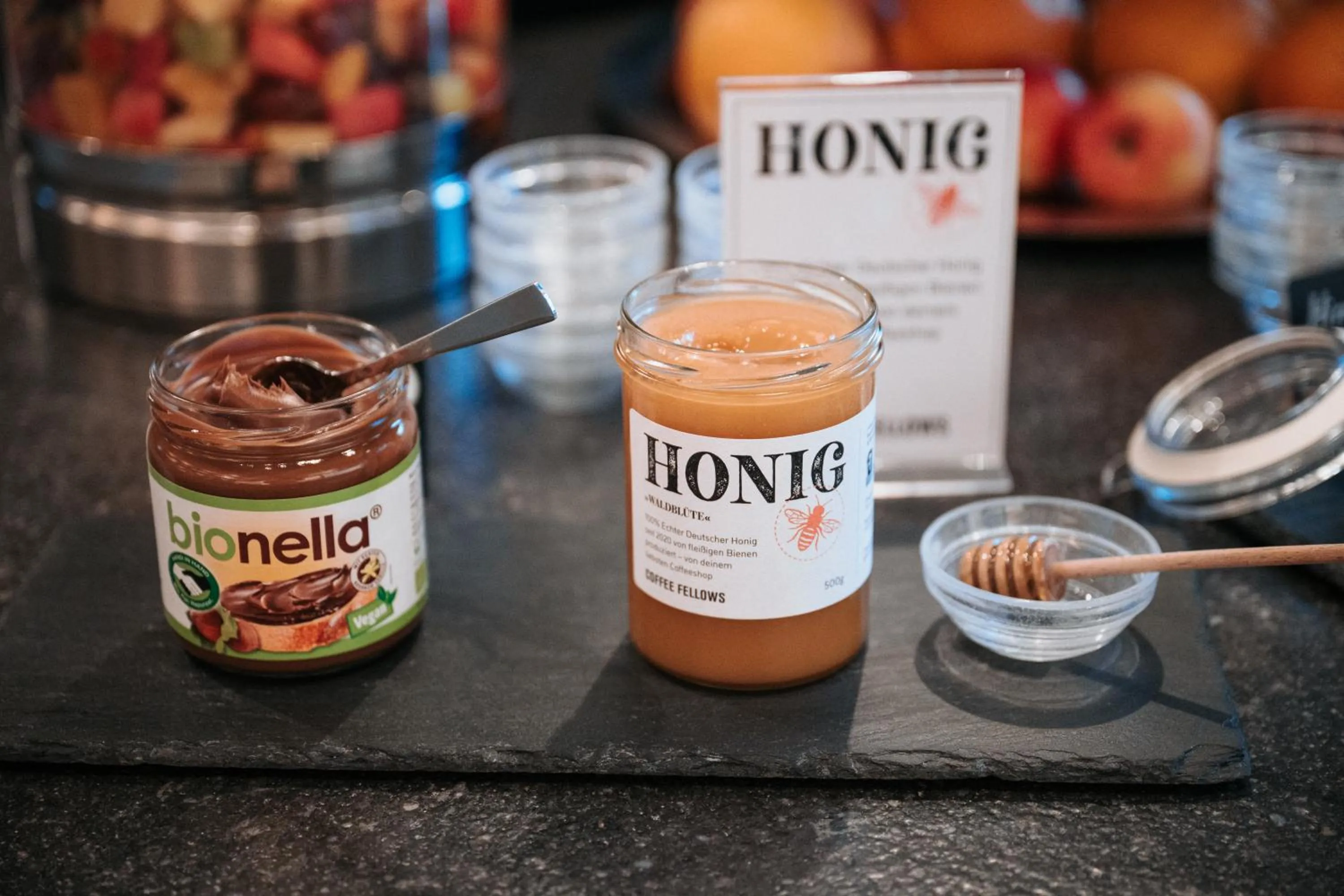 Breakfast in Coffee Fellows Hotel Trier